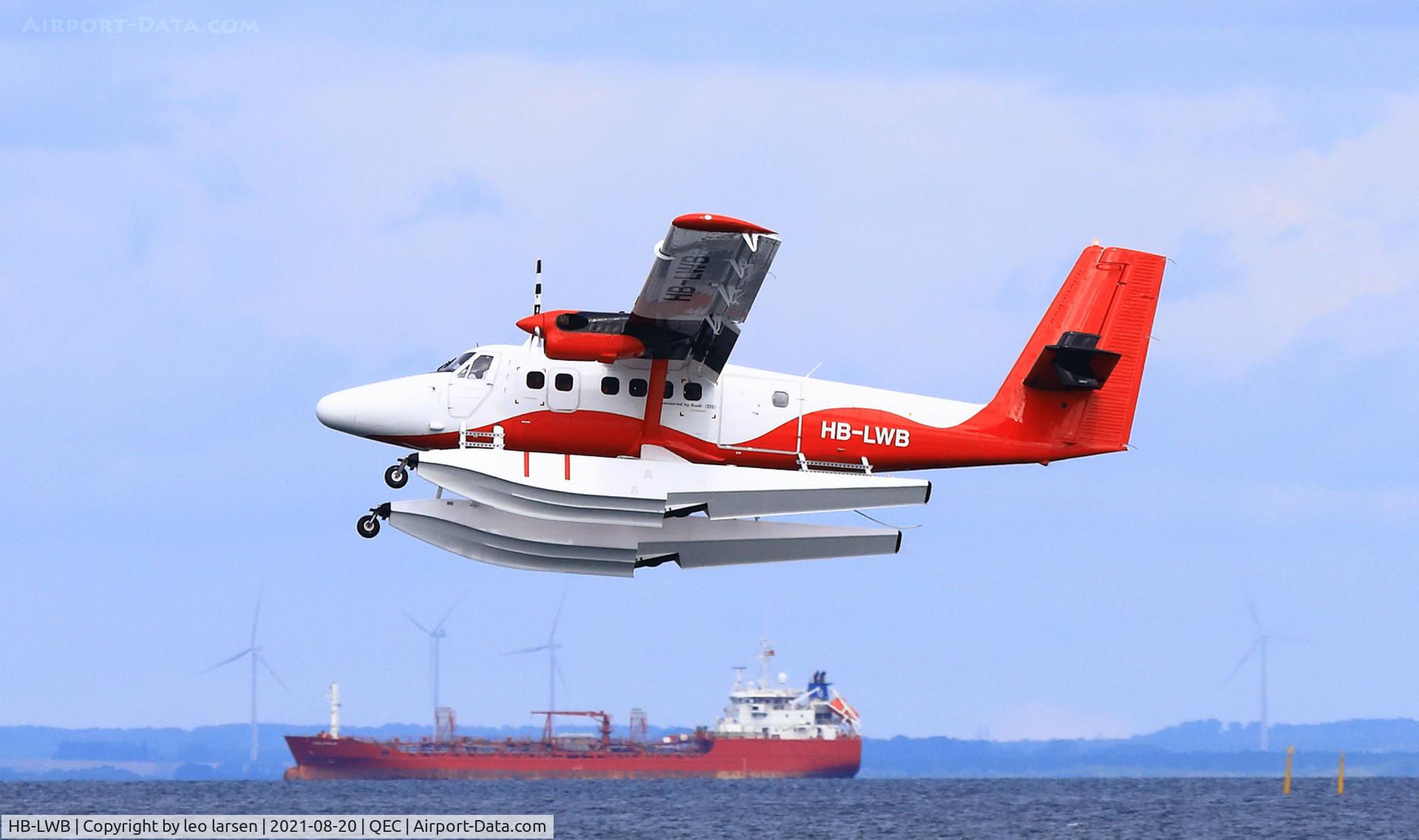 HB-LWB, 1978 De Havilland Canada DHC-6-300 C/N 565, Copenhagen Harbour Refshaleøen 20.8.2021