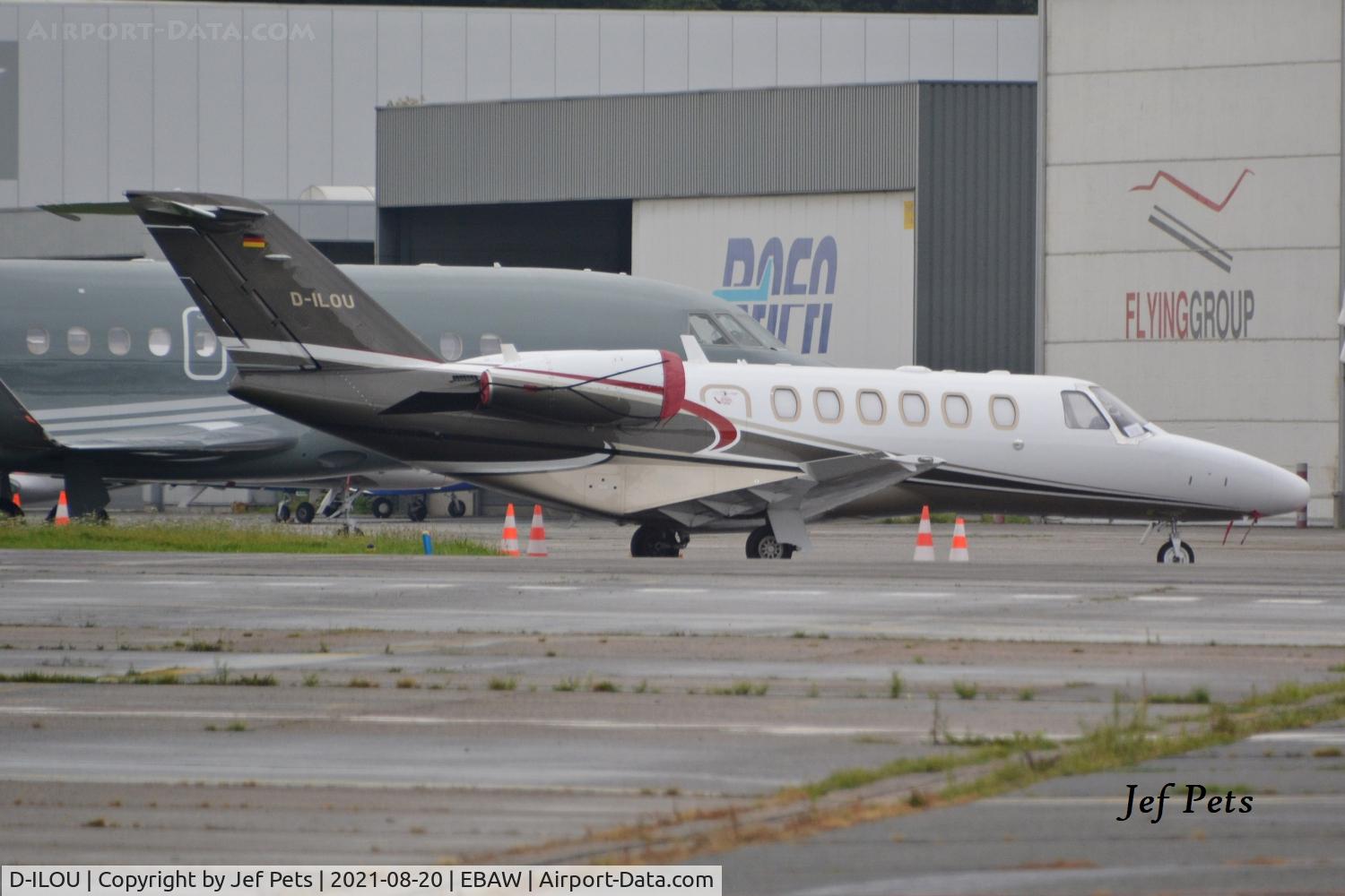 D-ILOU, 2013 Cessna 525A  CitationJet CJ2 C/N 525A-0512, At Antwerp Airport.