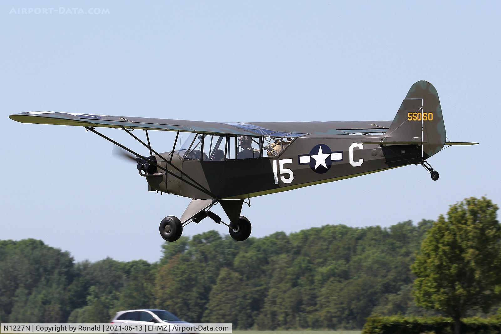 N1227N, 1945 Piper J3C-65 Cub Cub C/N 13800, at ehmz