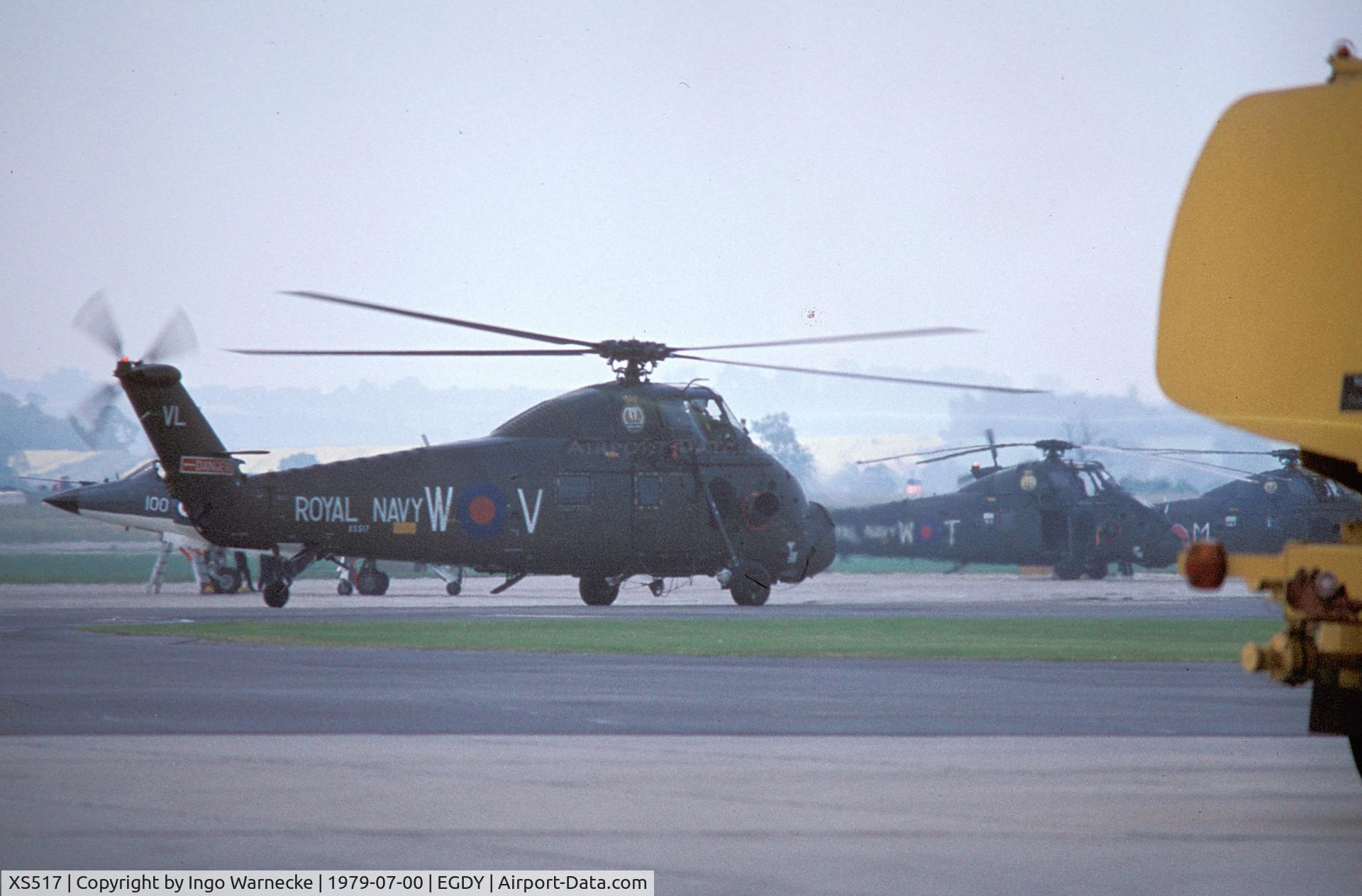 XS517, 1964 Westland Wessex HU.5 C/N WA186, Westland Wessex HU5 of the Royal Navy at RNAS Yeovilton