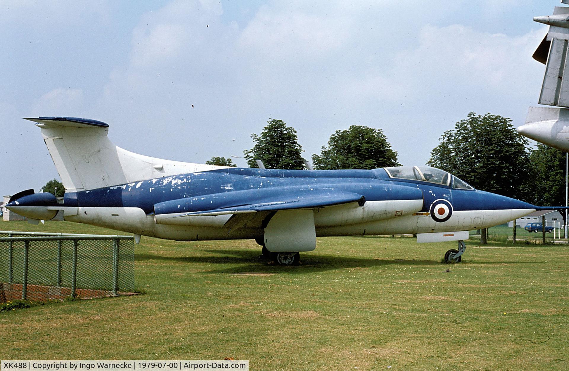 XK488, 1958 Blackburn NA-39 C/N B3-03-58, Blackburn NA.39 (pre-series Buccaneer) at the Fleet Air Arm Museum, Yeovilton