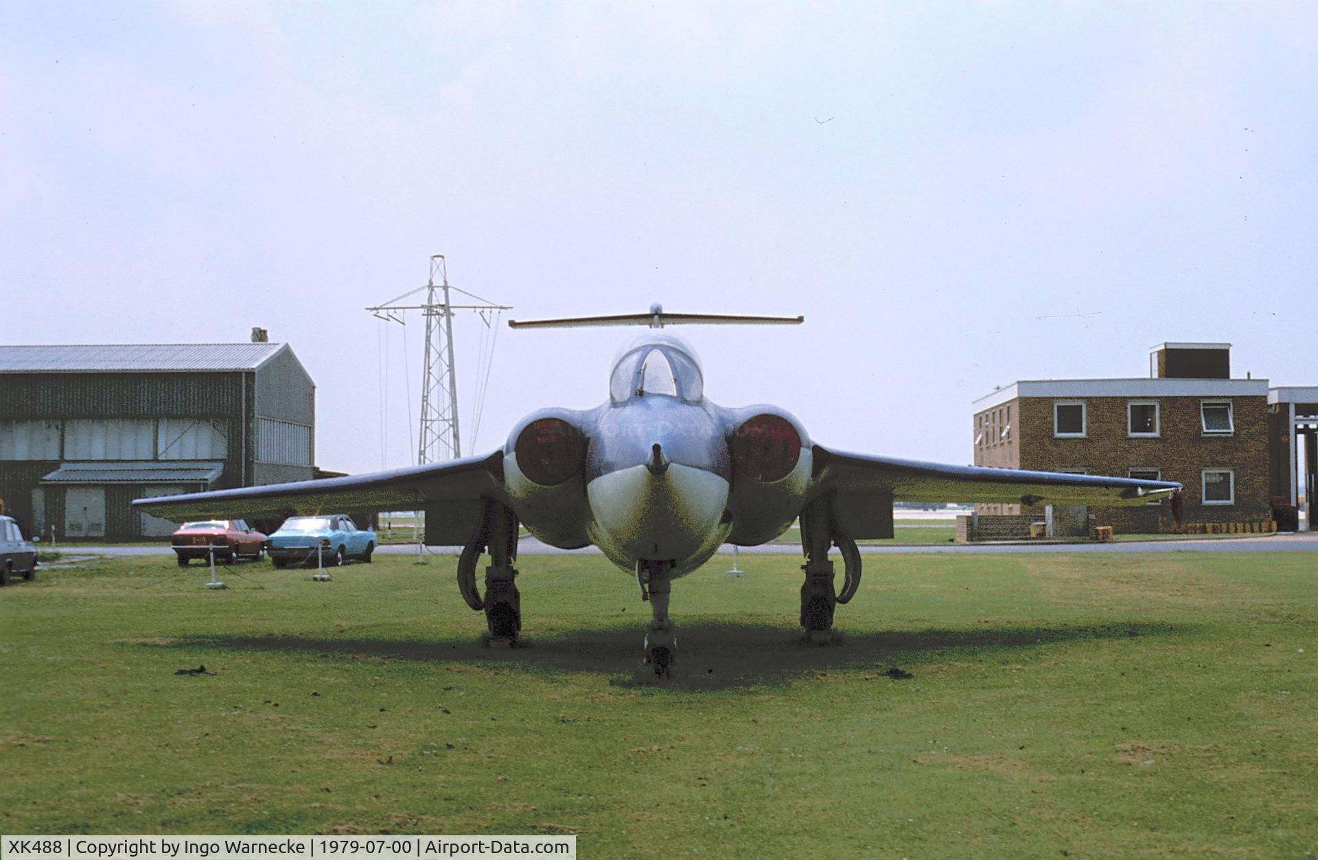 XK488, 1958 Blackburn NA-39 C/N B3-03-58, Blackburn NA.39 (pre-series Buccaneer) at the Fleet Air Arm Museum, Yeovilton