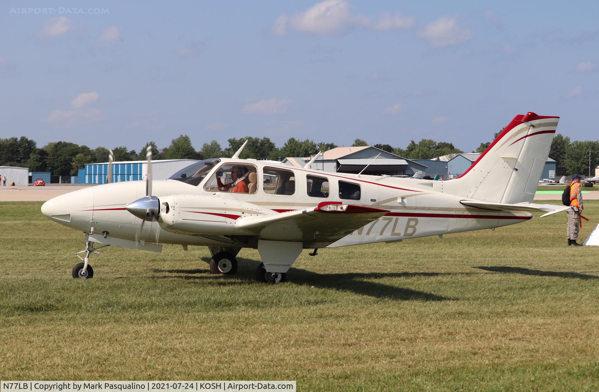 N77LB, 1974 Beech 58 Baron C/N TH-536, Beech 58
