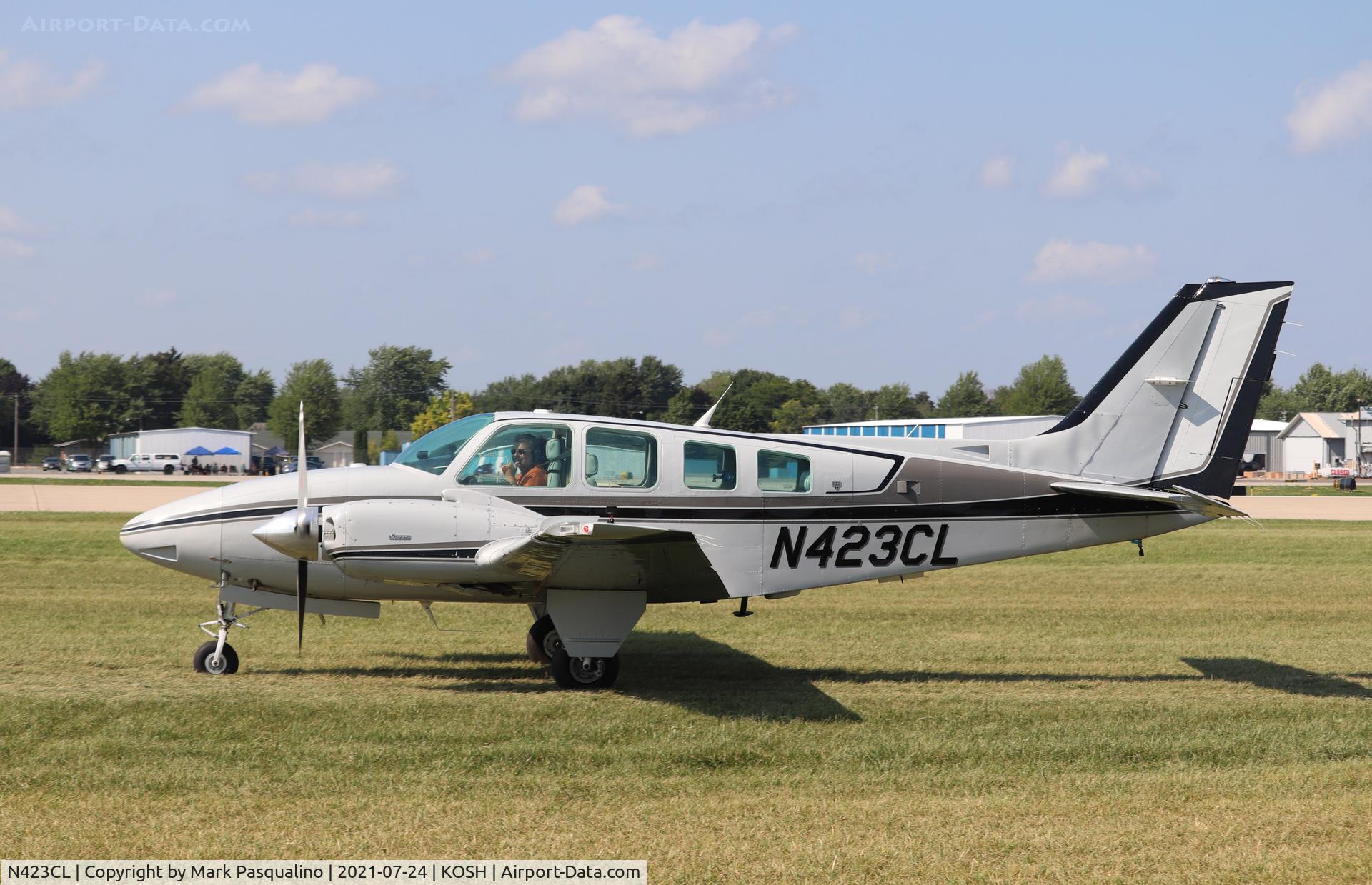 N423CL, 1983 Beech 58 Baron C/N TH-1394, Beech 58