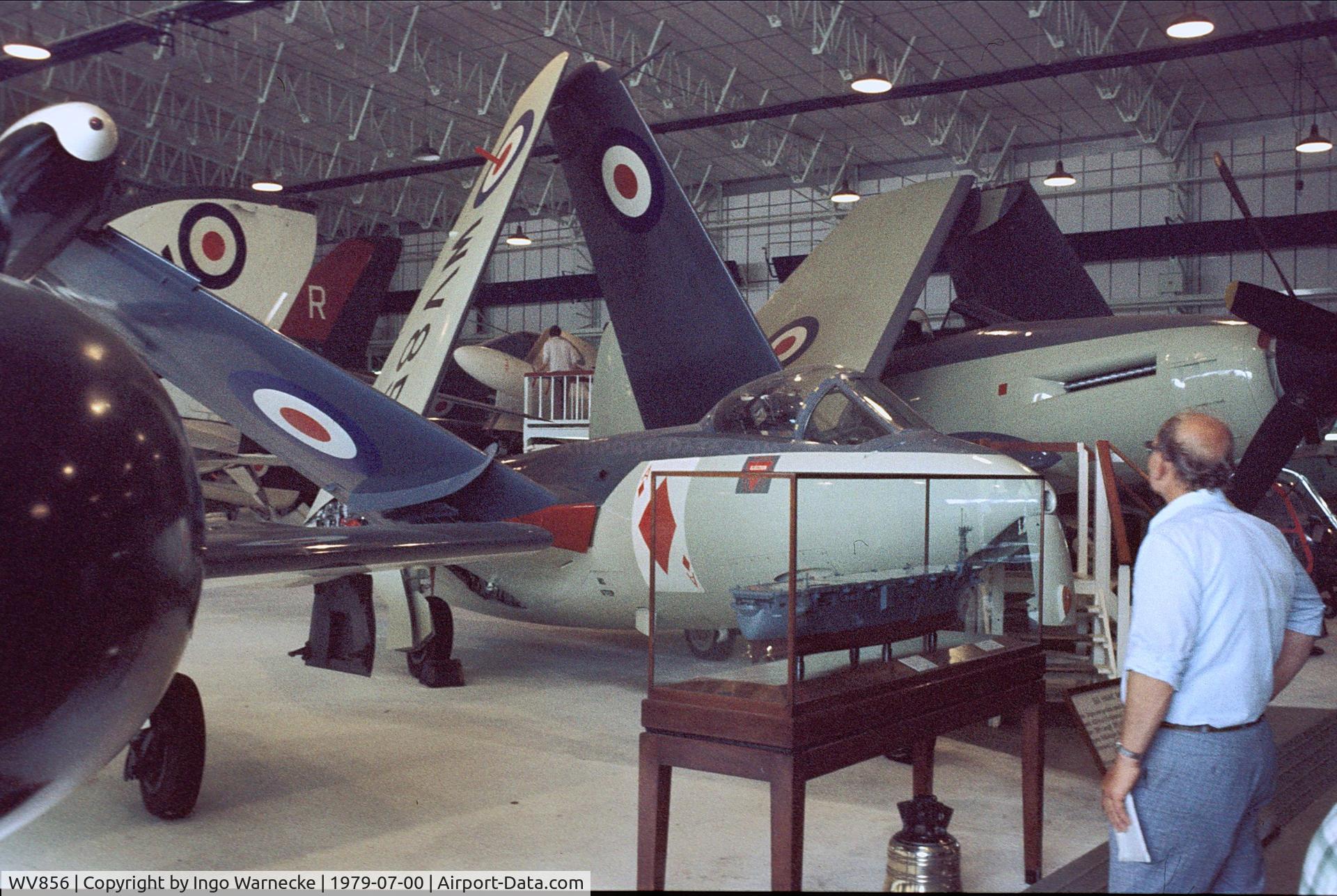 WV856, 1954 Hawker Sea Hawk FGA.6 C/N 6101, Hawker Sea Hawk FGA6 at the Fleet Air Arm Museum, Yeovilton