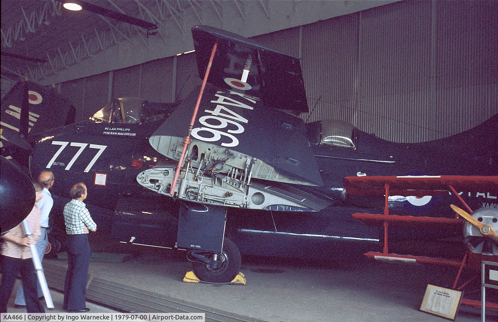 XA466, Fairey Gannet COD.4 C/N F9319, Fairey Gannet COD4 at the Fleet Air Arm Museum, Yeovilton
