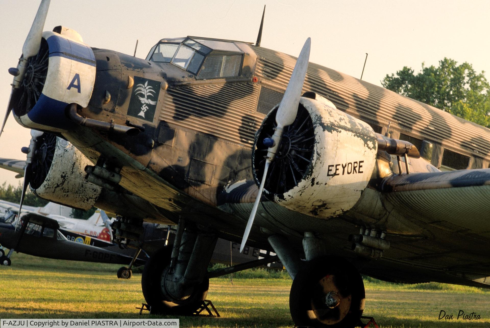 F-AZJU, 1952 Junkers (CASA) 352L (Ju-52) C/N 103, photo taken in Cerny La Ferté Alais Airshow in 1990/06