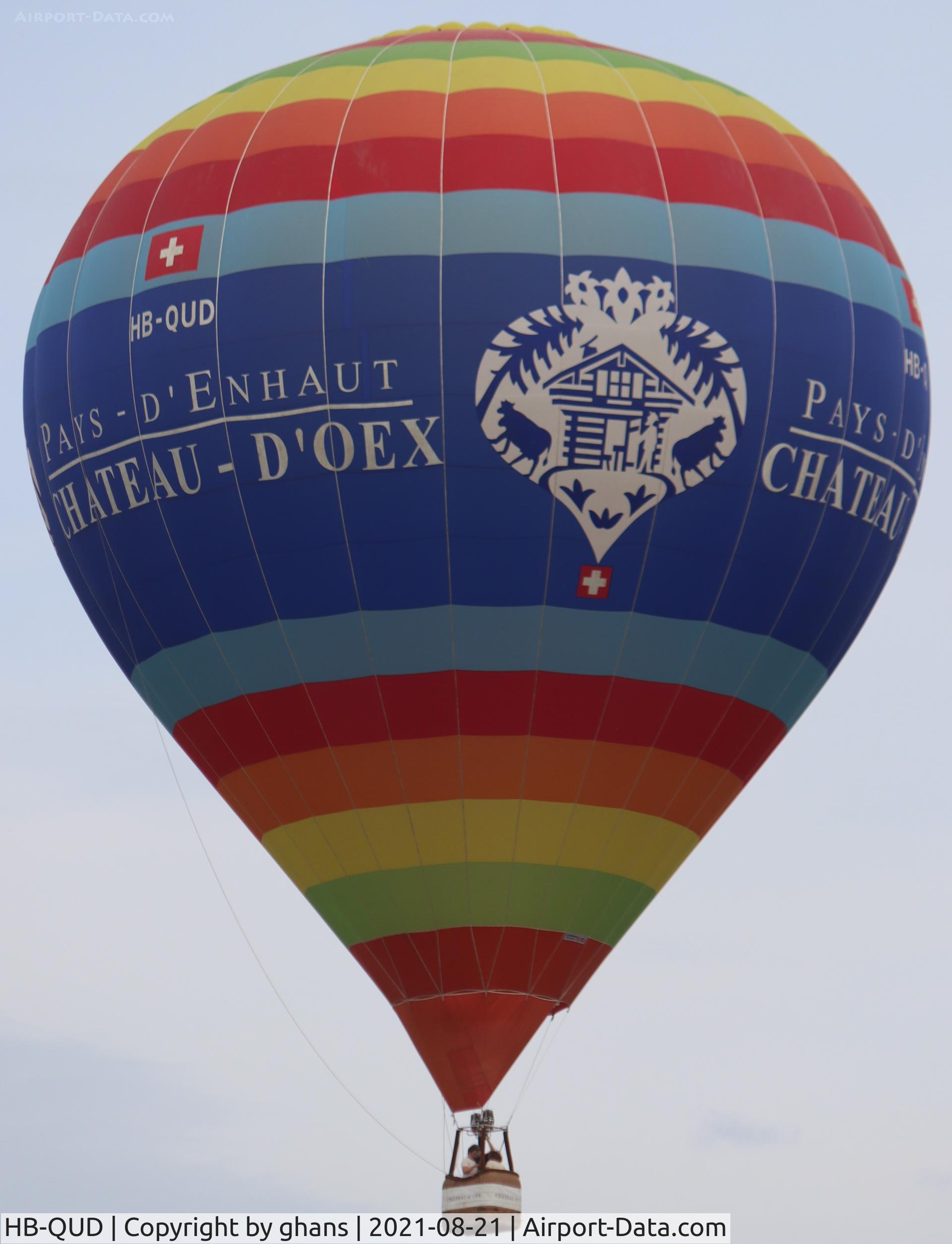 HB-QUD, 2015 Cameron Z-120 C/N 11935, @ Hotton