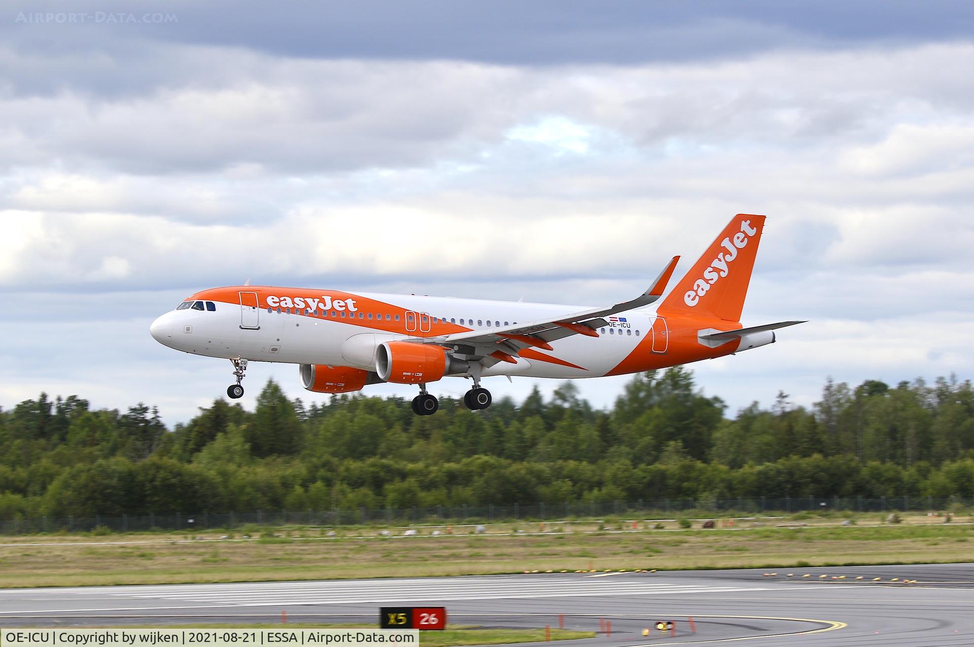 OE-ICU, 2014 Airbus A320-214 C/N 6011, RWY 26