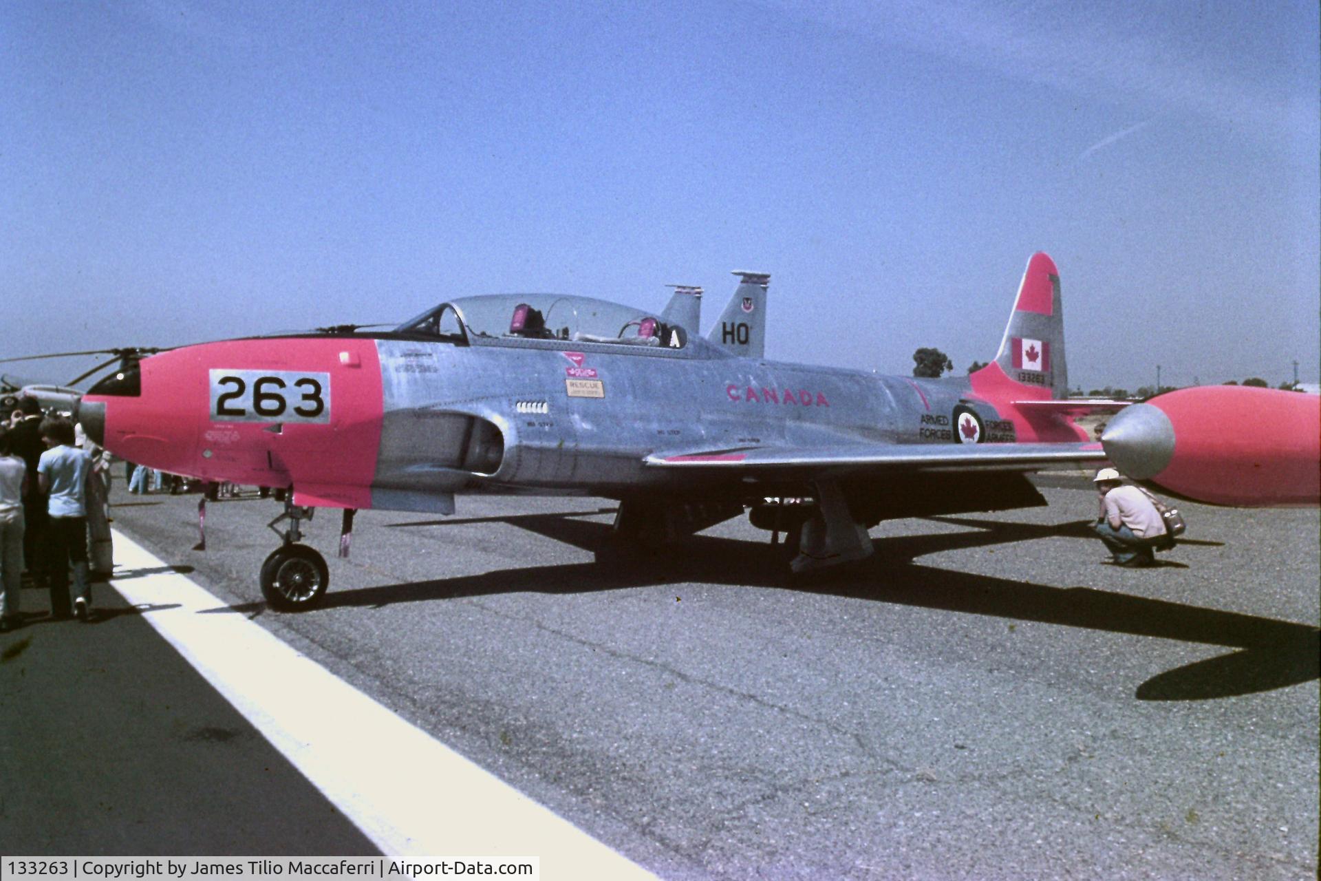 133263, Canadair CT-133 Silver Star 3 (CL-30) C/N T33-263, MCAS El Toro, Tustin, CA, open house