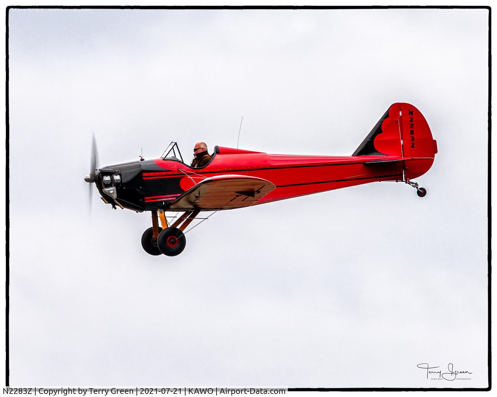 N2283Z, 1979 Bowers Fly Baby 1A C/N 2322, KAWO