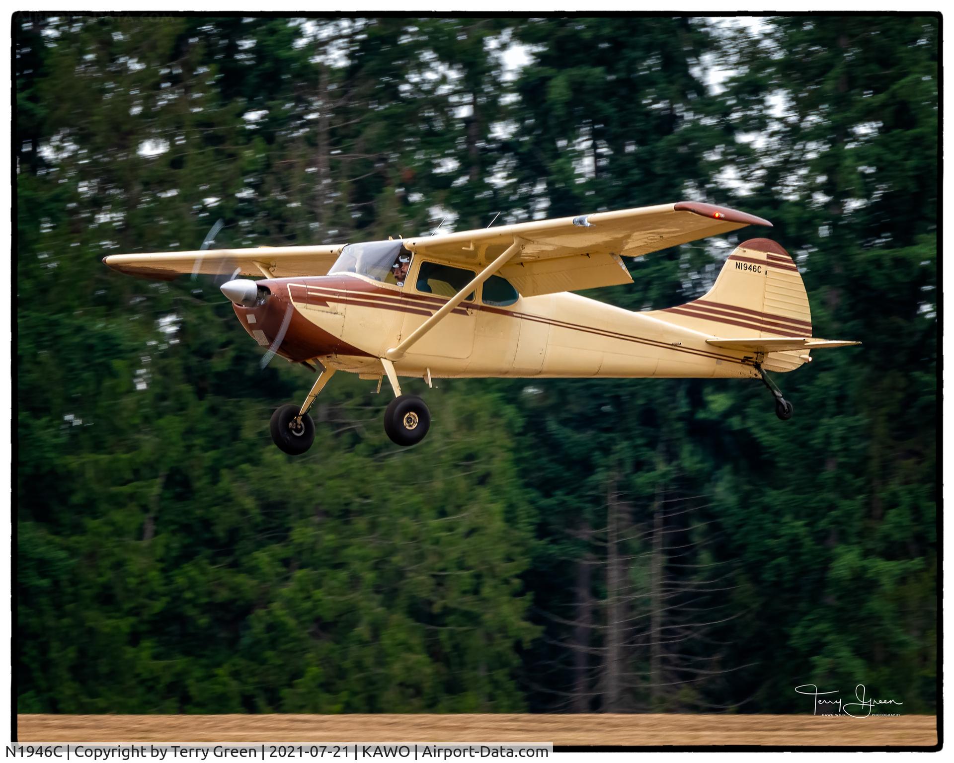 N1946C, 1953 Cessna 170B C/N 26091, KAWO