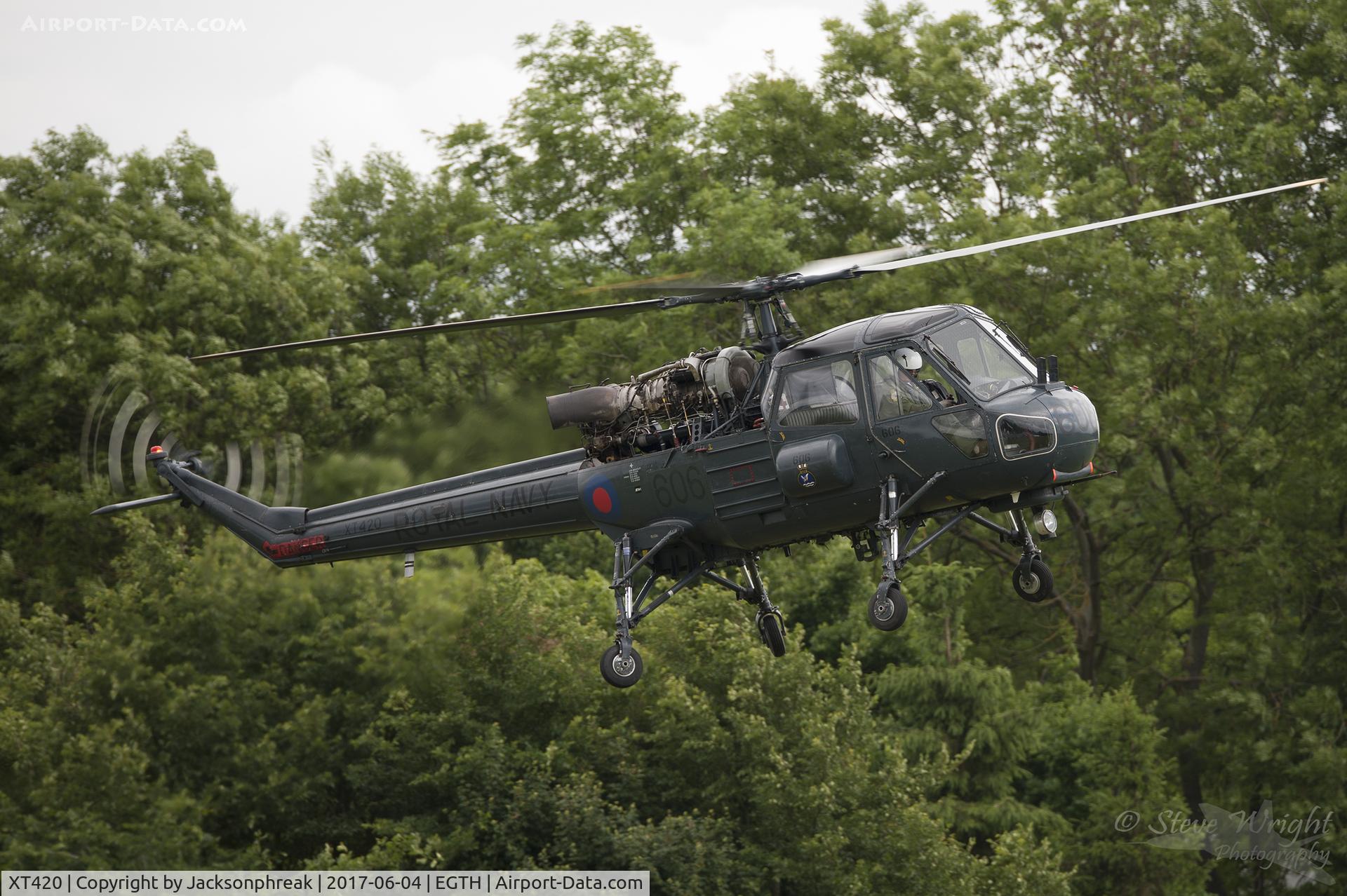 XT420, 1964 Westland Wasp HAS.1 C/N F9590, Old Warden Navy Wings Airshow UK