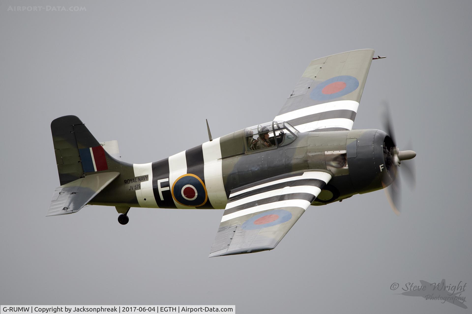 G-RUMW, 1944 General Motors (Grumman) FM-2 Wildcat C/N 5765, Old Warden Navy Wings Airshow UK
