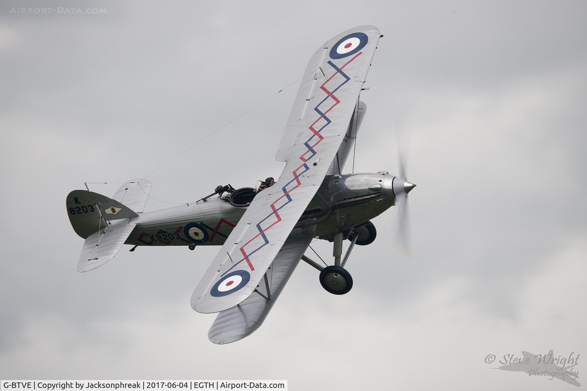 G-BTVE, 1937 Hawker Demon 1 C/N K8203, Old Warden Navy Wings Airshow UK