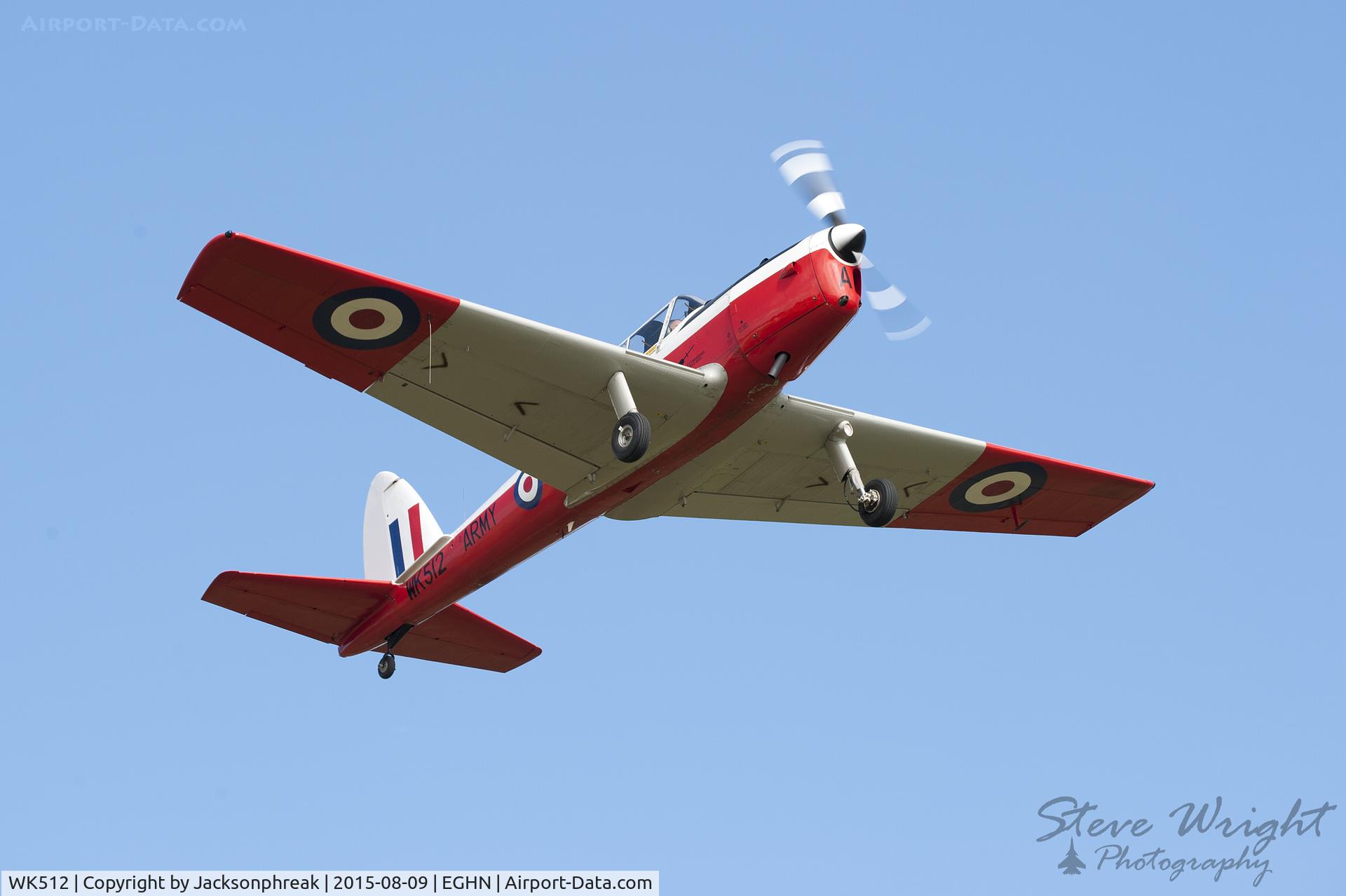 WK512, 1951 De Havilland DHC-1 Chipmunk T.10 C/N C1/0548, Sandown Airport UK