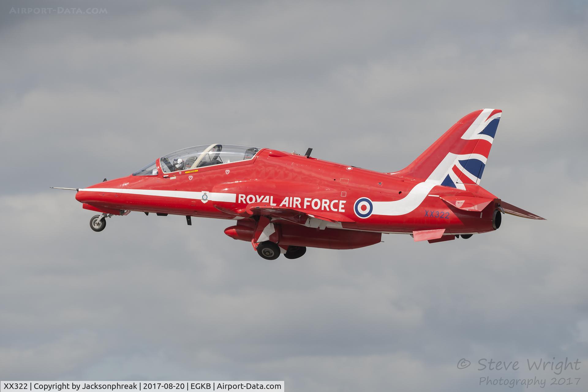 XX322, 1980 Hawker Siddeley Hawk T.1A C/N 165/312147, Biggin Hill Airshow UK