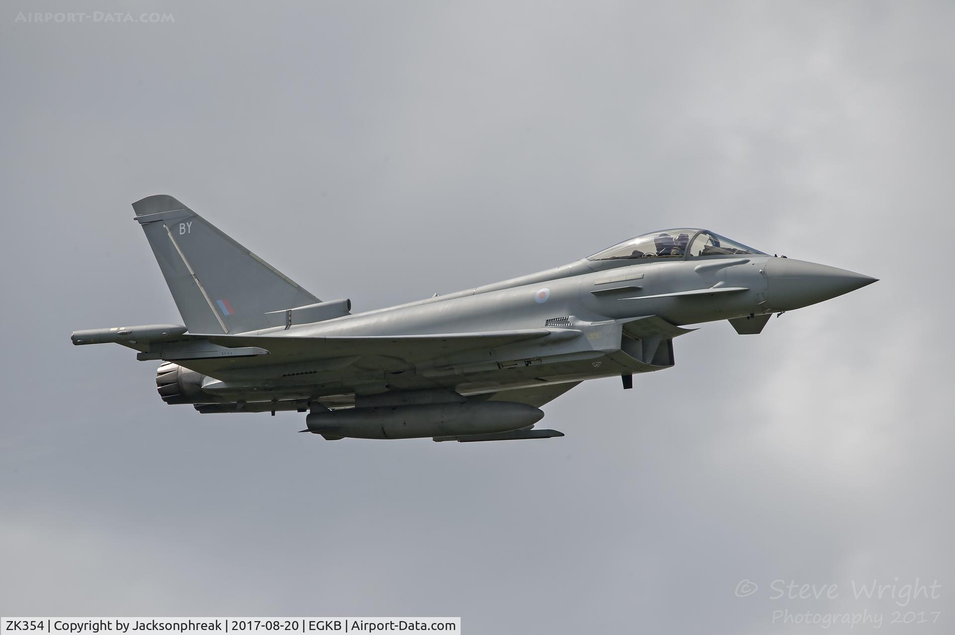 ZK354, 2013 Eurofighter EF-2000 Typhoon FGR4 C/N BS115/415, Biggin Hill Airshow UK
