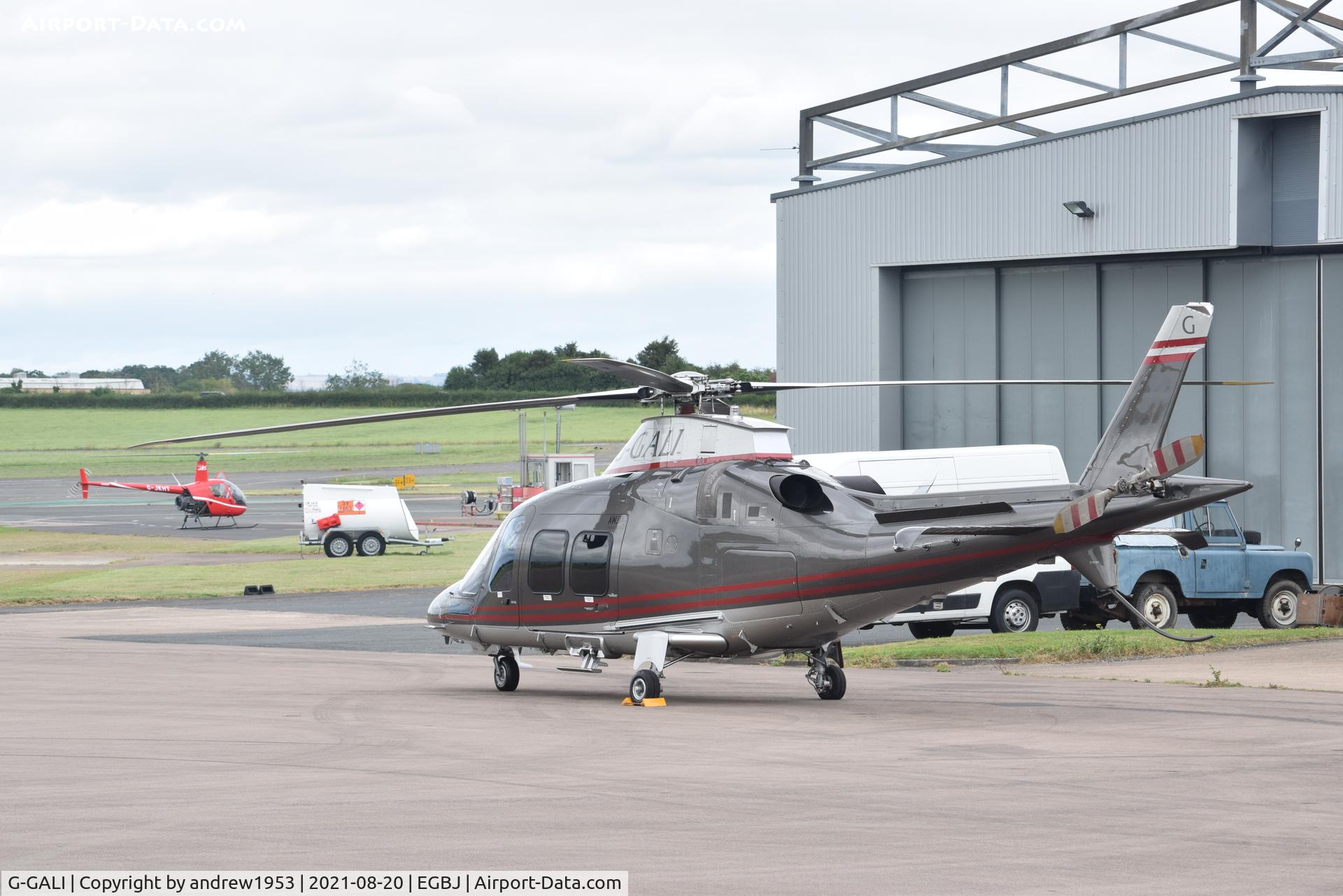 G-GALI, 2015 AgustaWestland AW-109SP GrandNew C/N 22336, G-GALI at Gloucestershire Airport.