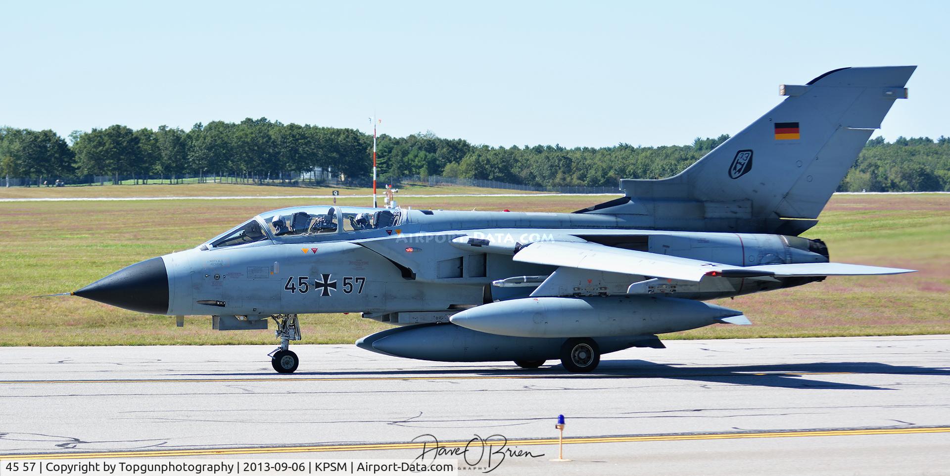 45 57, 1987 Panavia Tornado IDS C/N 648/GS205/4257, RETRO Flight 85