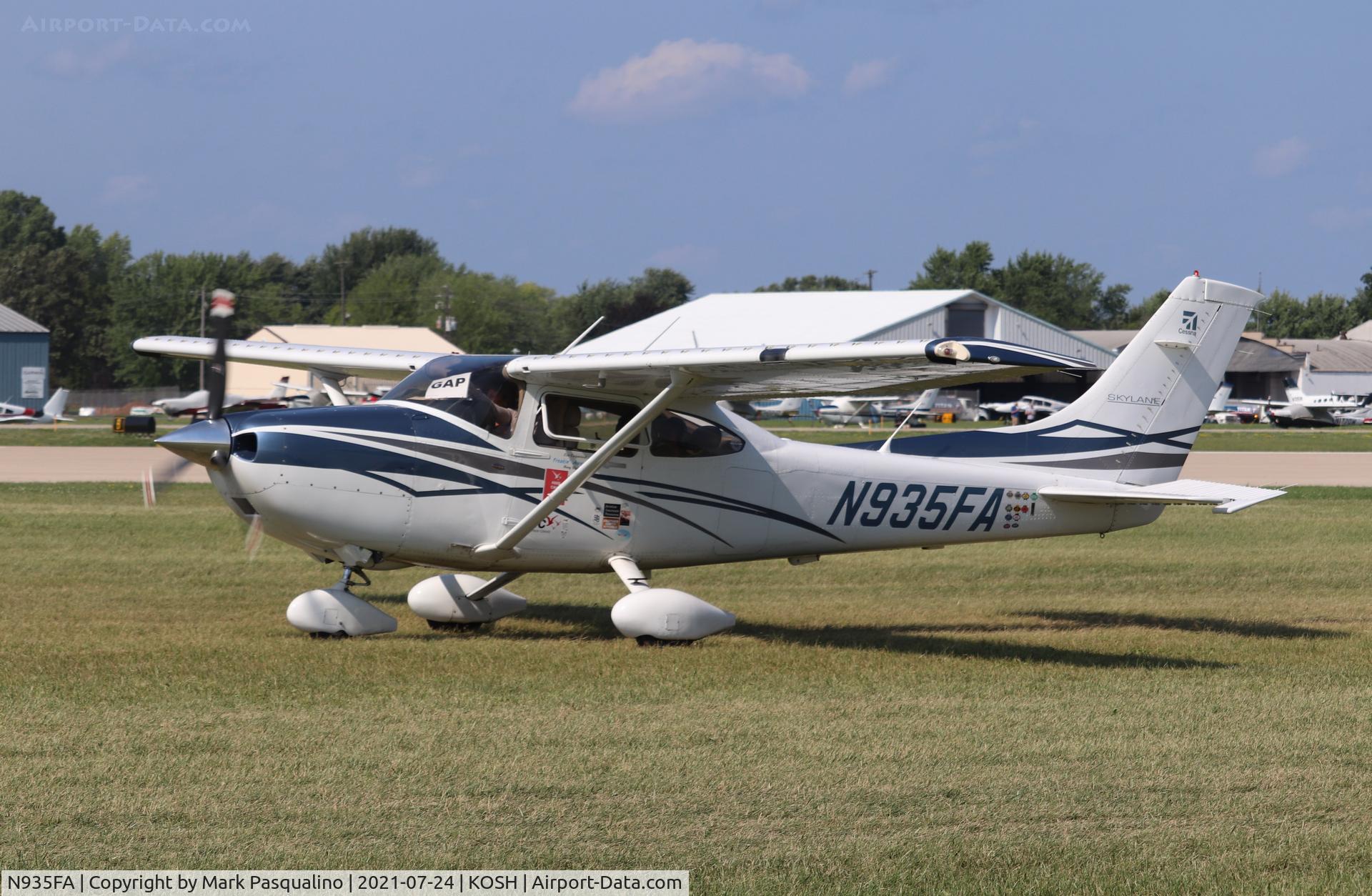 N935FA, 2007 Cessna 182T Skylane C/N 18281935, Cessna 182T