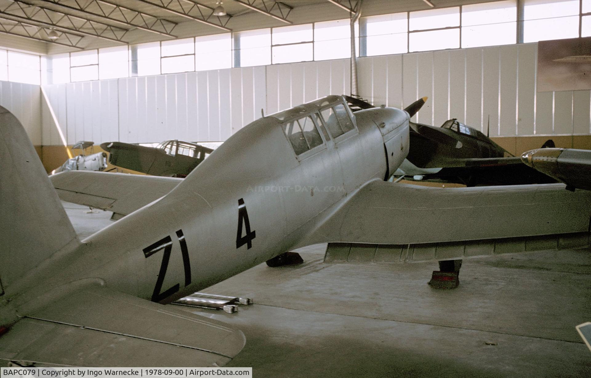 BAPC079, Fiat G.46-4 C/N 106, FIAT G.46-4 at the Historic Aircraft Museum, Southend