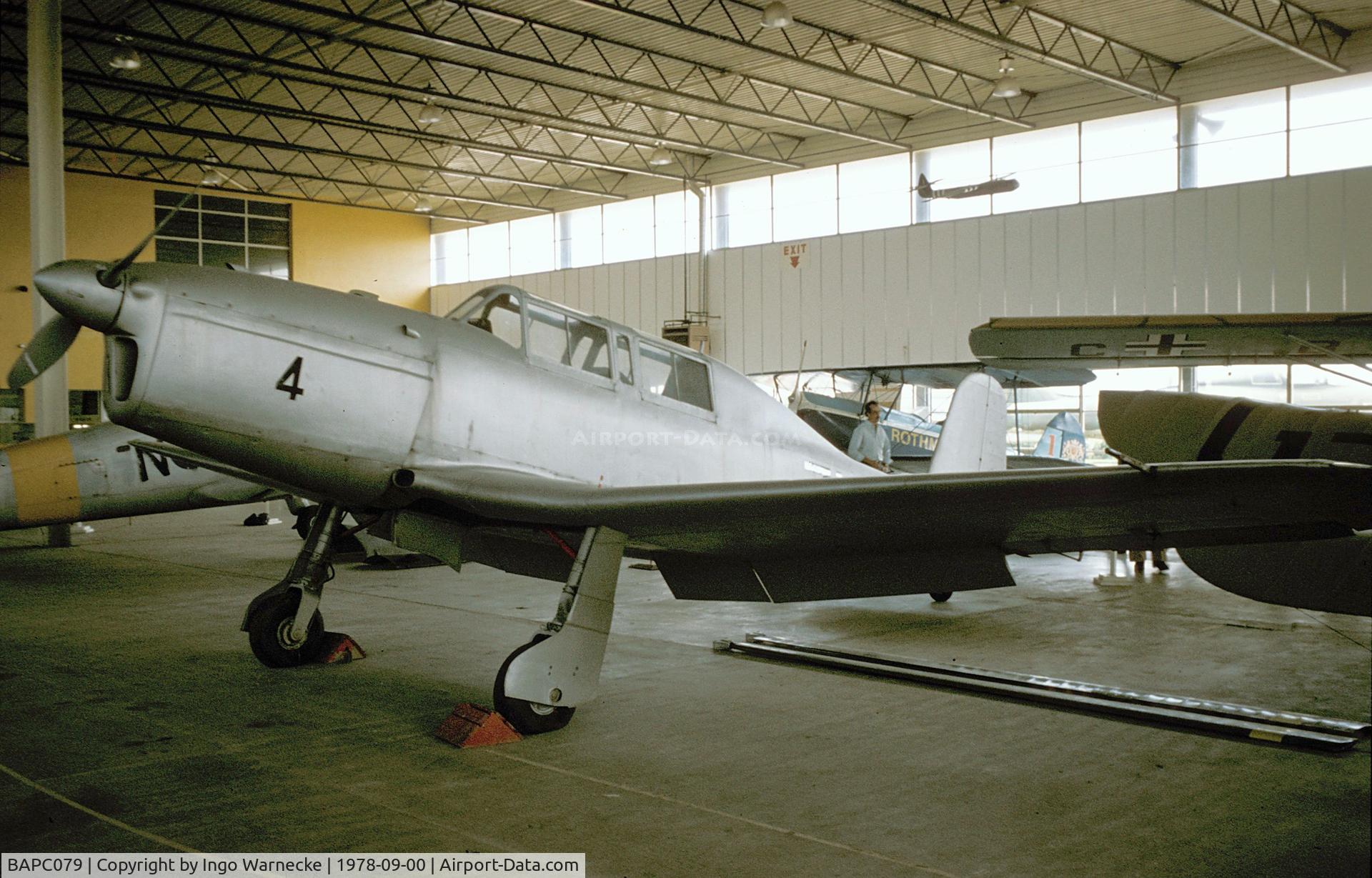 BAPC079, Fiat G.46-4 C/N 106, FIAT G.46-4 at the Historic Aircraft Museum, Southend