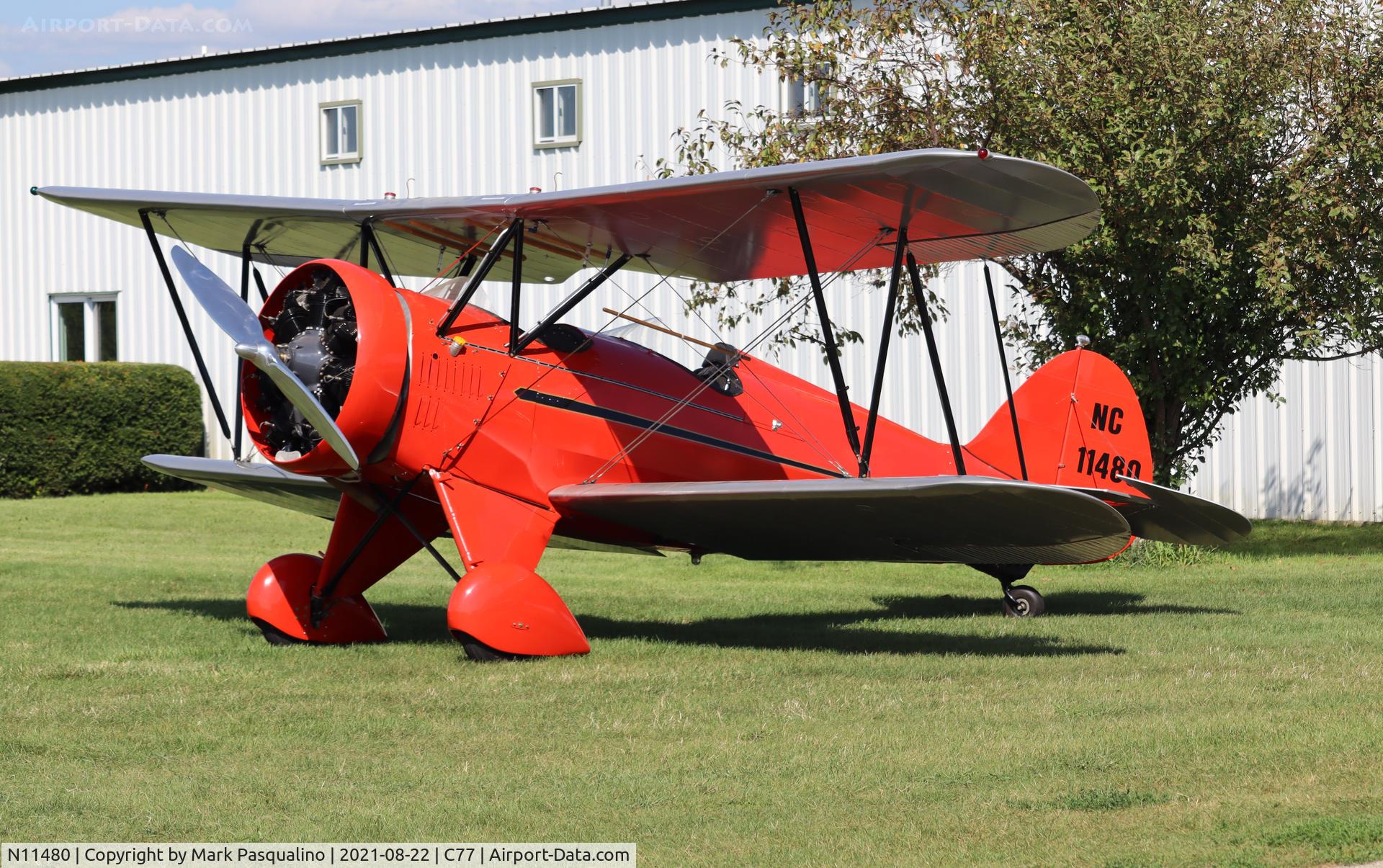 N11480, Waco QCF-2 C/N 3556, Waco QCF-2