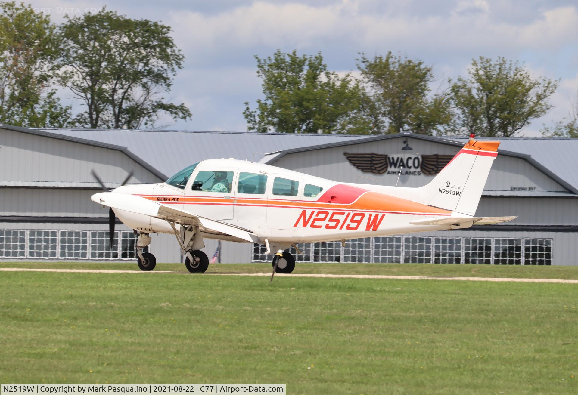 N2519W, 1973 Beech B24R Sierra C/N MC-194, Beech B24R