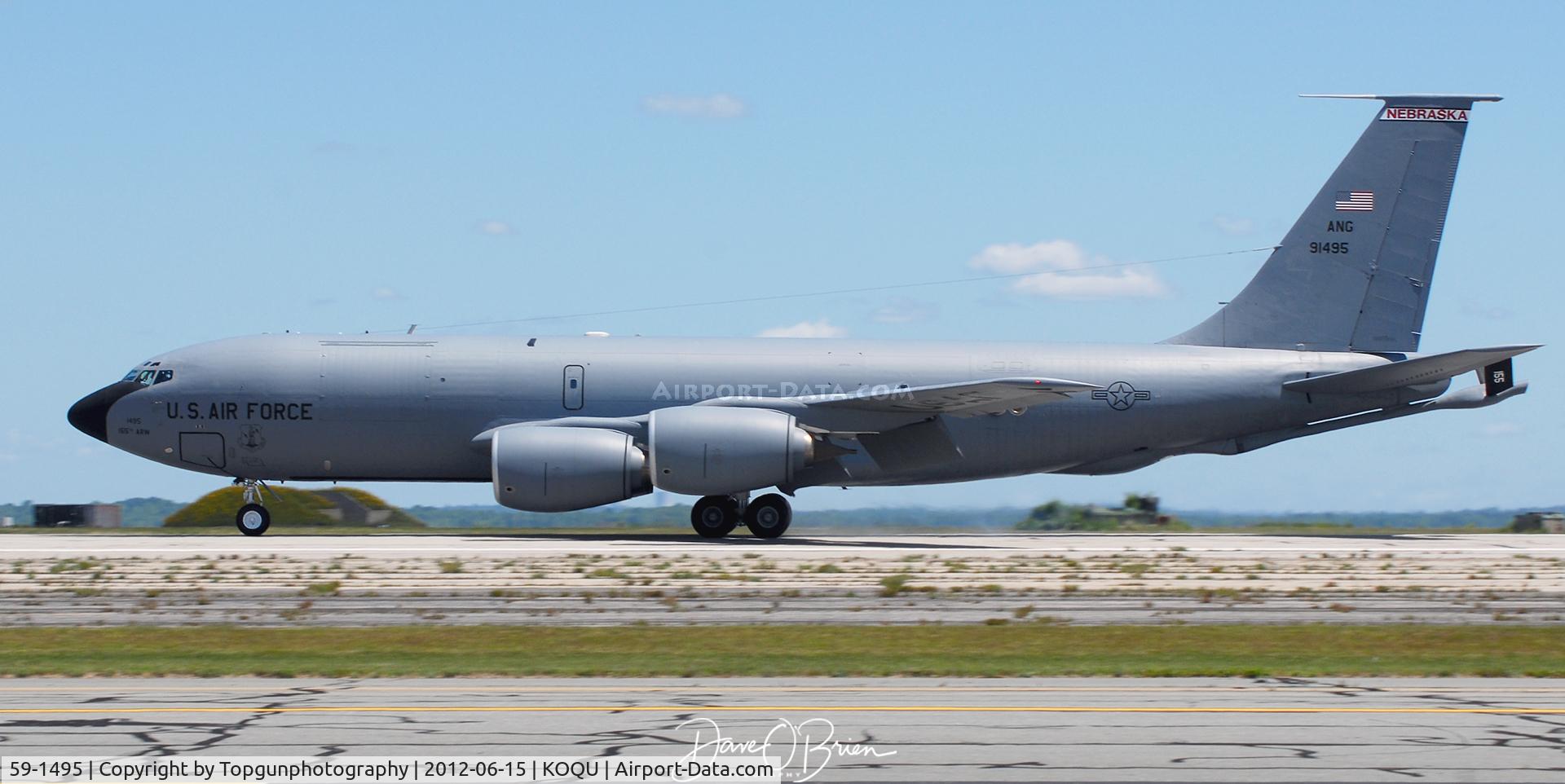 59-1495, 1959 Boeing KC-135R Stratotanker C/N 17983, Static Arrival
