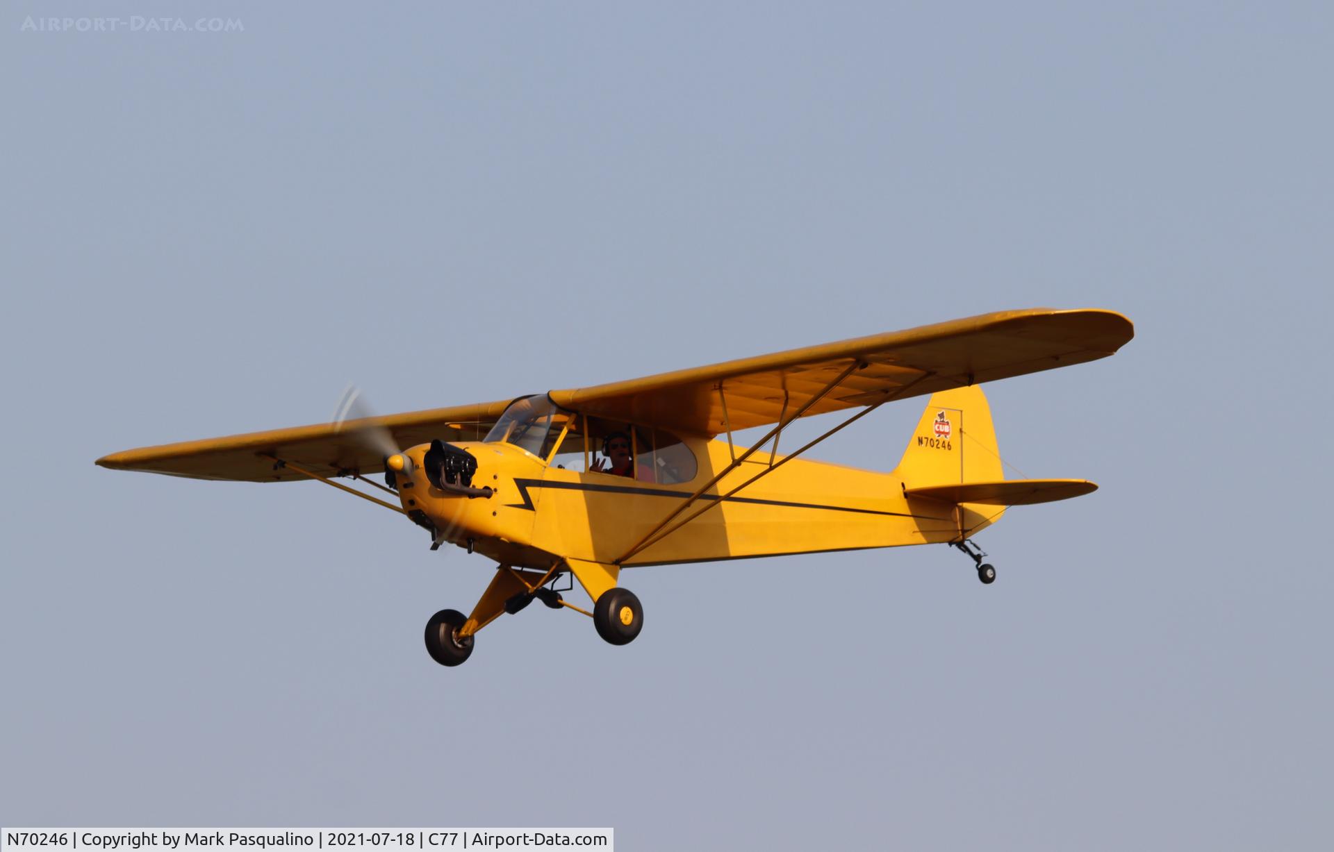N70246, 1946 Piper J3C-65 Cub Cub C/N 17222, Piper J3C-65