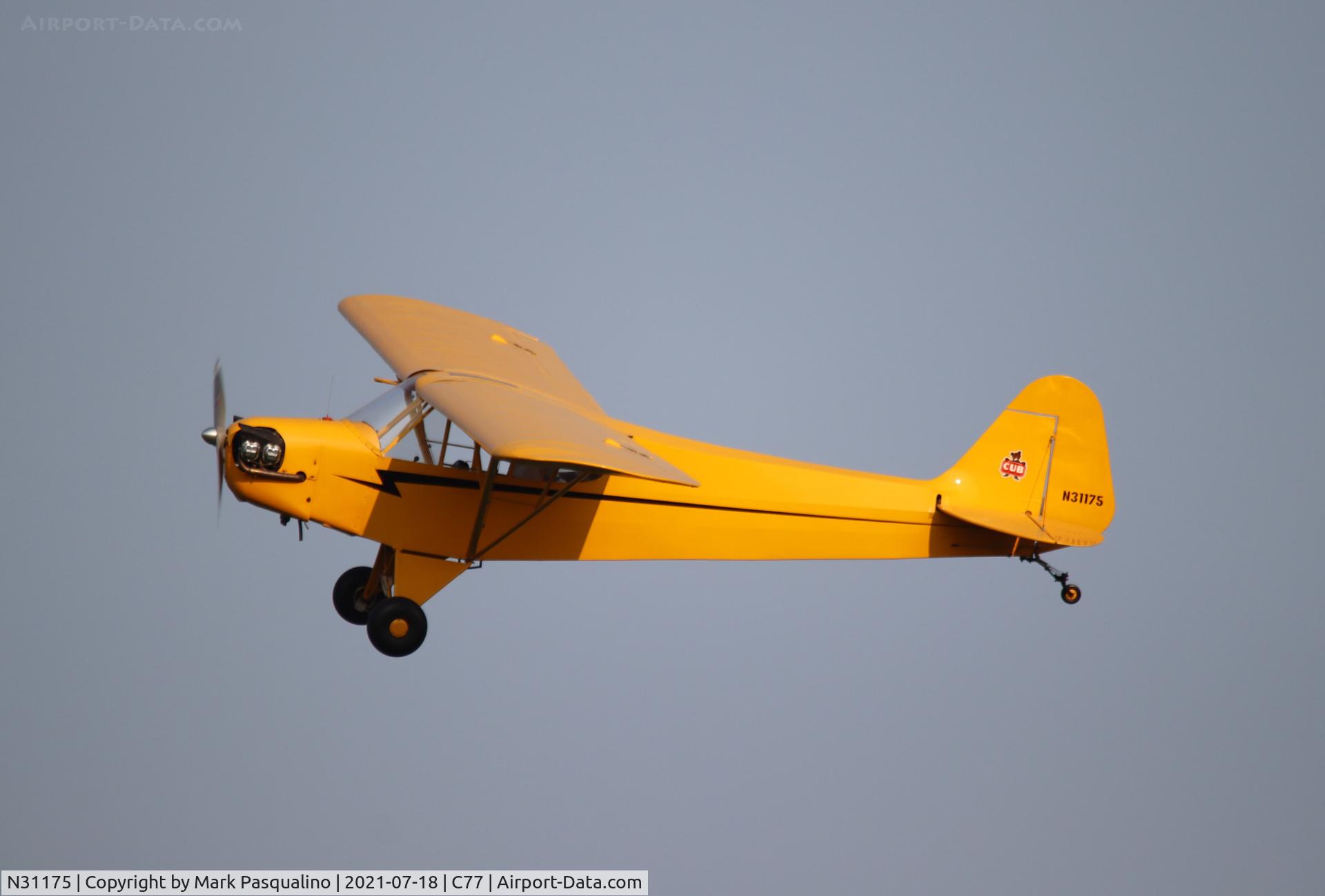 N31175, 1940 Piper J3F-65 C/N 5383, Piper J3F-65