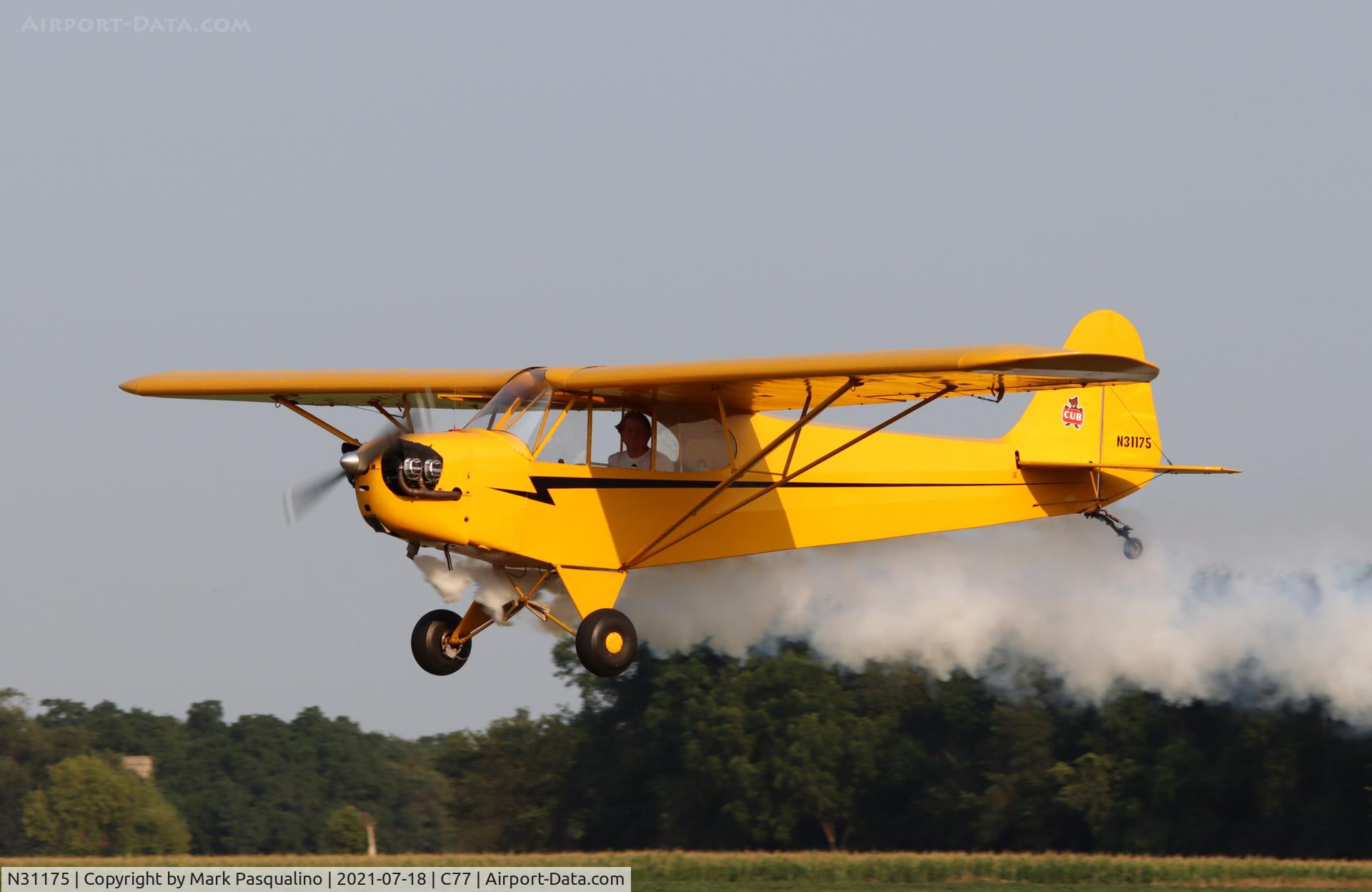 N31175, 1940 Piper J3F-65 C/N 5383, Piper J3F-65