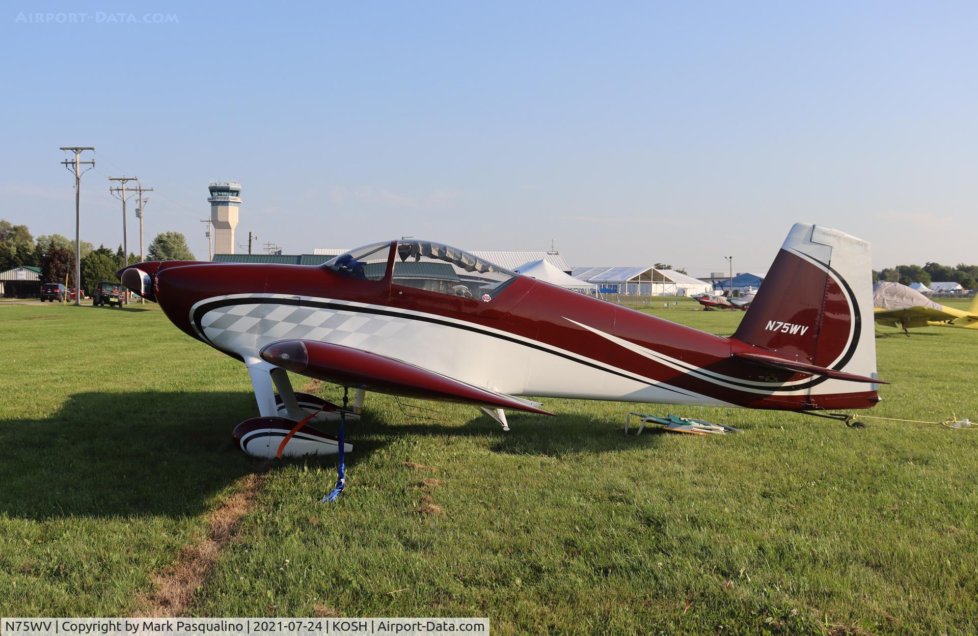 N75WV, 2012 Vans RV-7 C/N 72343, Vans RV-7