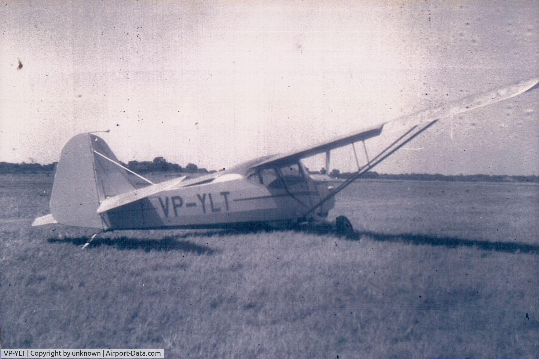 VP-YLT, 1946 Auster J-1N Alpha C/N 2199, VP-YLT after the left undercarriage collapsed in the late 50's 1