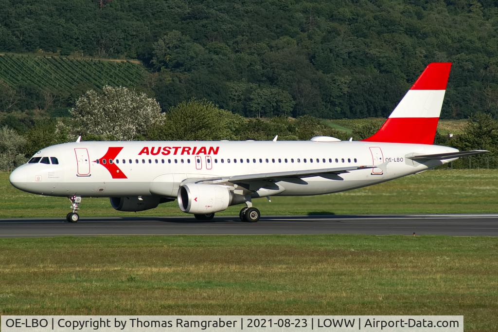 OE-LBO, 1998 Airbus A320-214 C/N 776, Austrian Airlines Airbus A320
