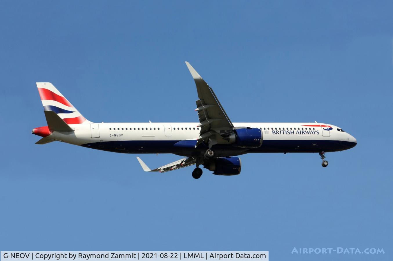G-NEOV, 2019 Airbus A321-251NX C/N 8930, A321Neo G-NEOV British Airways