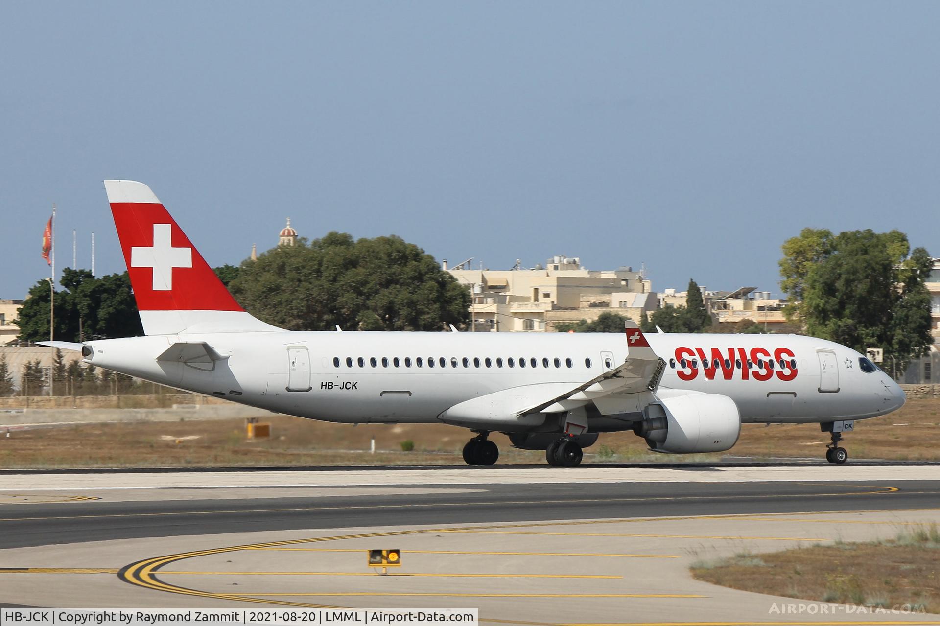 HB-JCK, 2018 Bombardier CSeries CS300 (BD-500-1A11) C/N 55027, Bombardier CS300 HB-JCK Swiss Air
