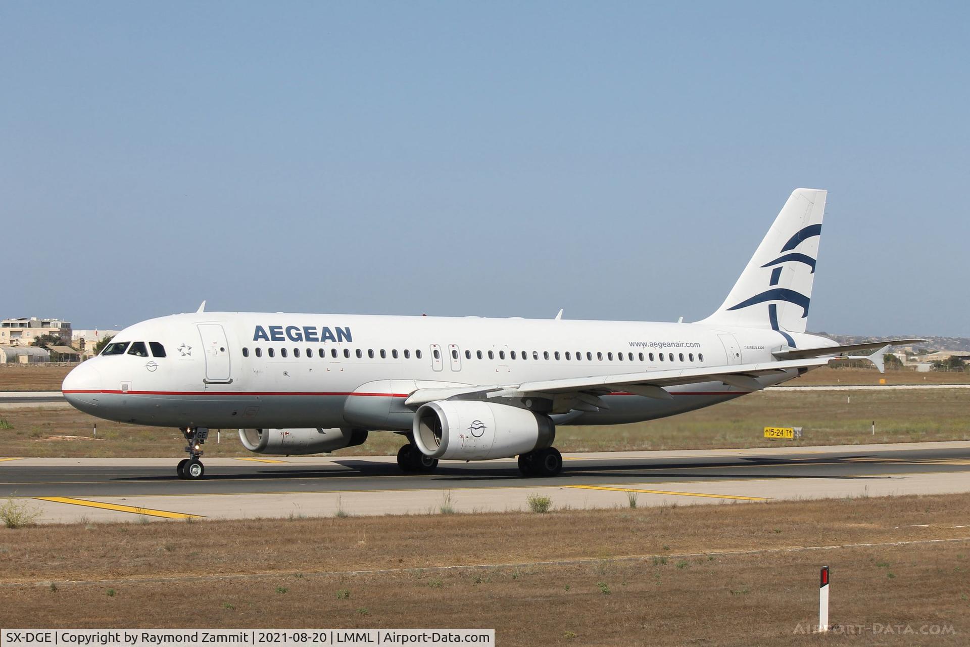 SX-DGE, 2009 Airbus A320-232 C/N 3990, A320 SX-DGE Aegean Airlines