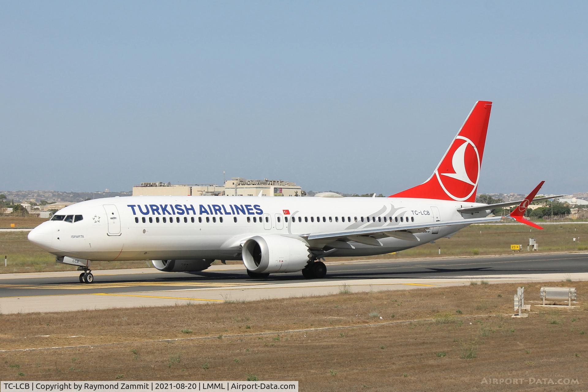 TC-LCB, 2018 Boeing 737-8 MAX C/N 60033, B737-8 MAX TC-LCB Turkish Airlines