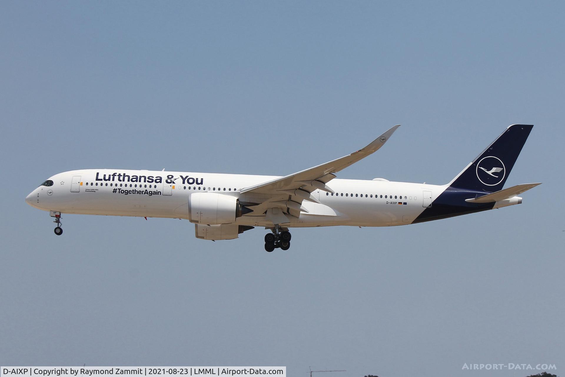 D-AIXP, 2020 Airbus A350-941 C/N 390, A350 D-AIXP Lufthansa