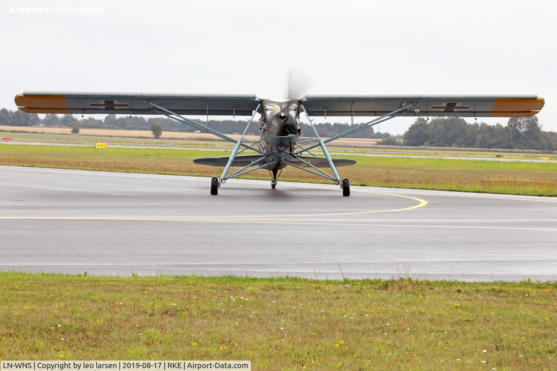 LN-WNS, 1949 Morane-Saulnier MS-500 Criquet C/N 394, Roskilde Air Show 17.8.2019