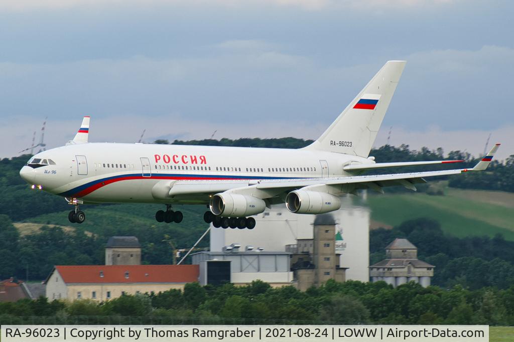 RA-96023, 2016 Ilyushin IL-96-300 C/N 74393203023, Russia - Government Ilyushin IL-96-300