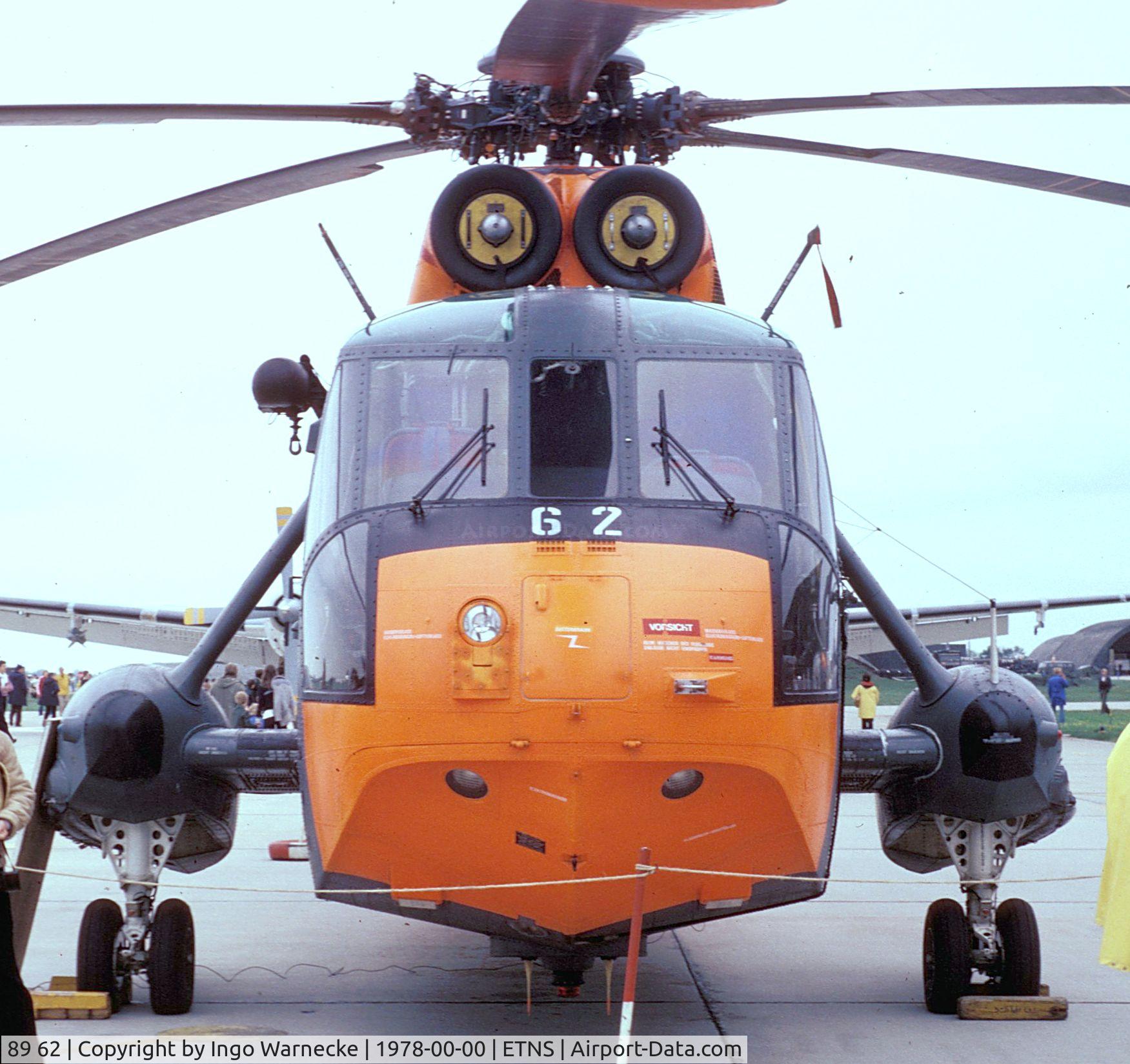 89 62, Westland Sea King Mk.41 C/N WA766, Westland Sea King Mk41 of Marineflieger (German Naval Air Arm) at the open day at Schleswig Jagel Airbase 1978