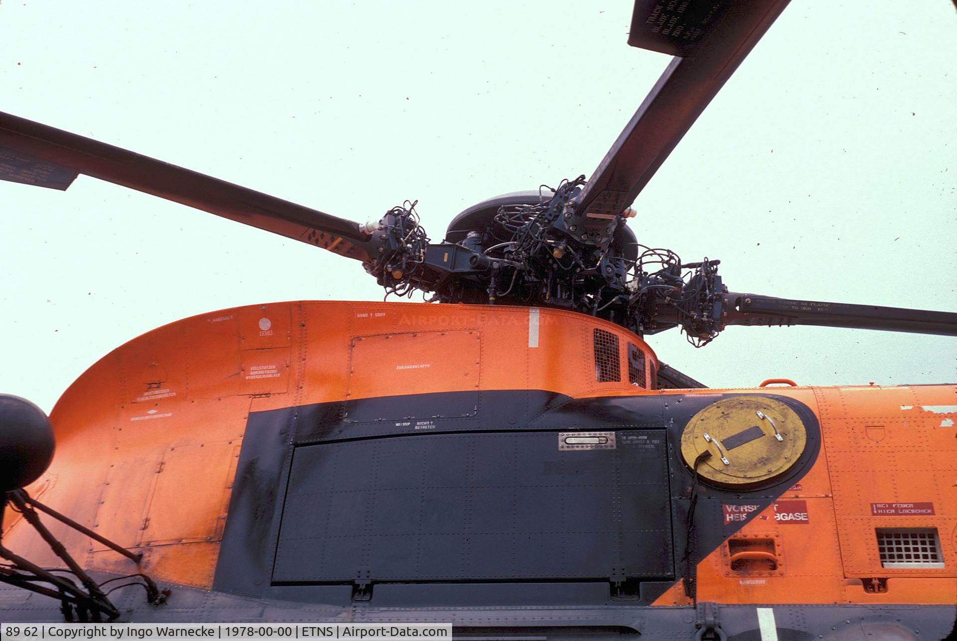 89 62, Westland Sea King Mk.41 C/N WA766, Westland Sea King Mk41 of Marineflieger (German Naval Air Arm) at the open day at Schleswig Jagel Airbase 1978