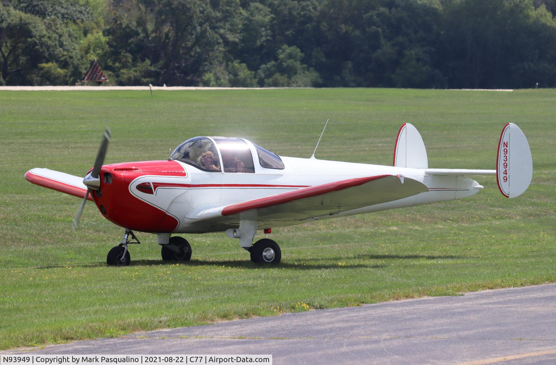 N93949, 1946 Erco 415C Ercoupe C/N 1272, Ercoupe 415C