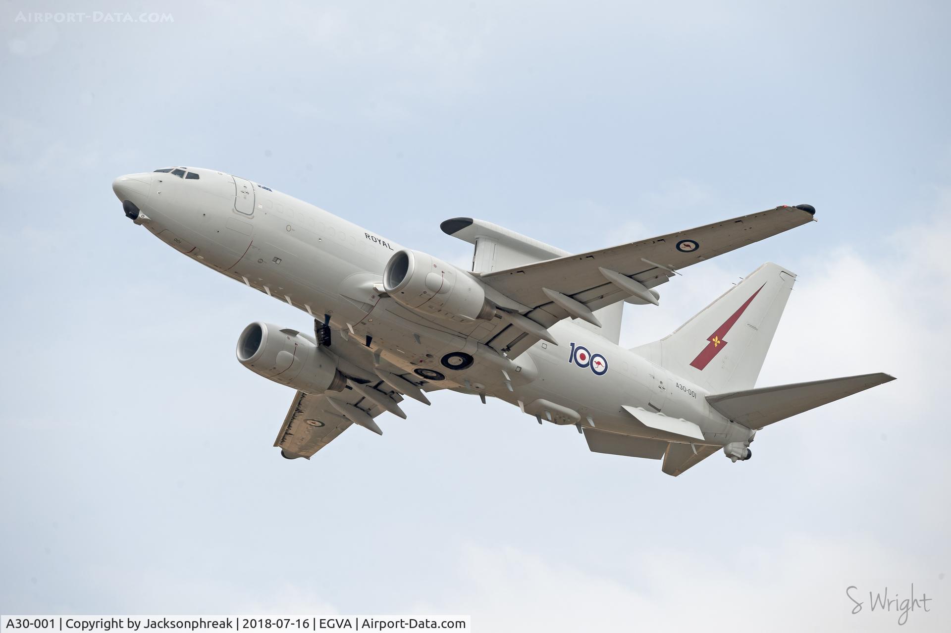 A30-001, 2002 Boeing E-7A Wedgetail C/N 33474, Royal International Air Tattoo, RAF Fairford UK