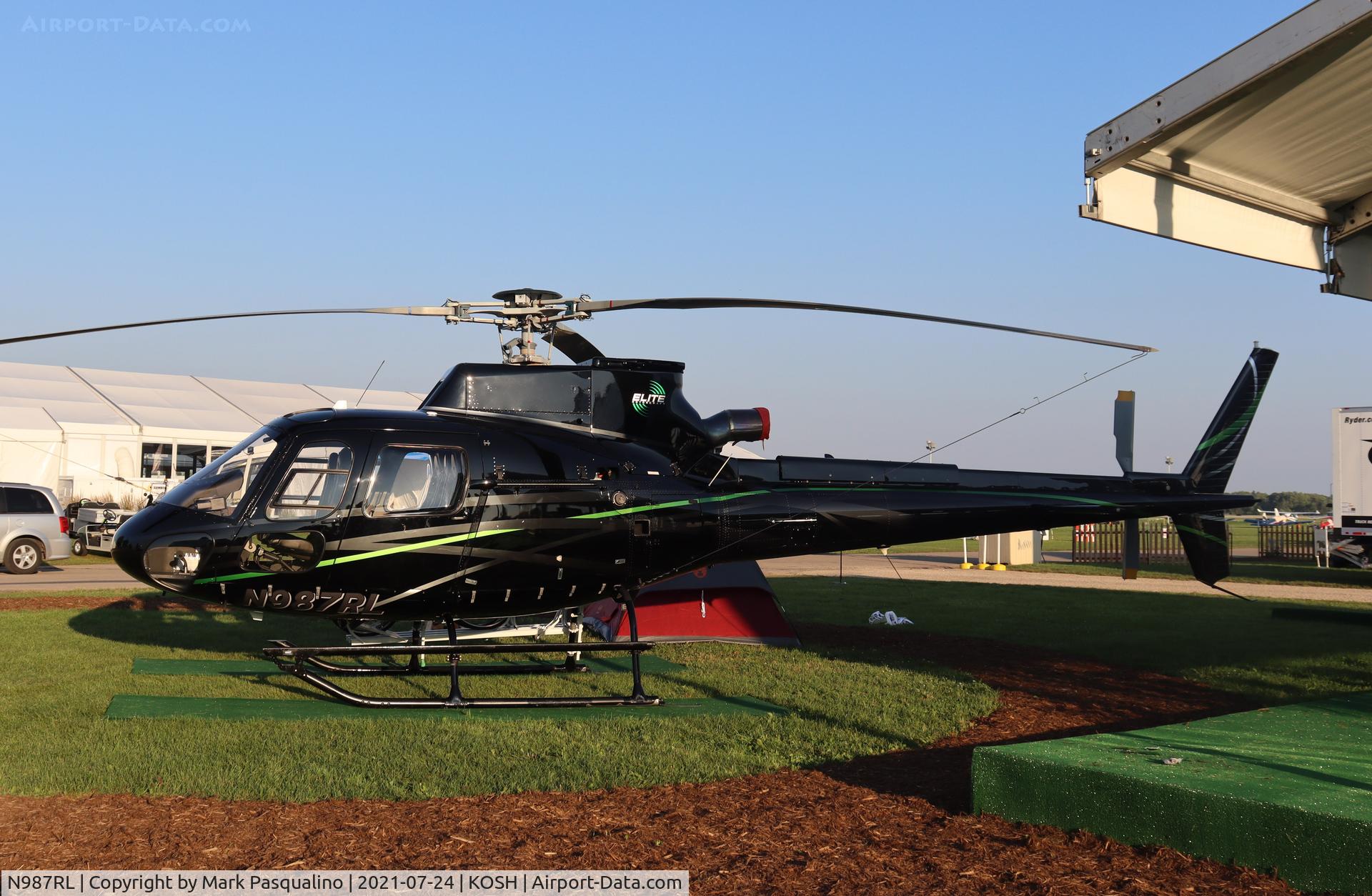 N987RL, 2014 Airbus Helicopters AS-350B-3 Ecureuil C/N 7963, Airbus AS350B3