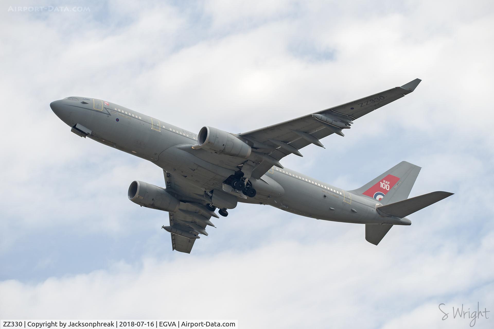 ZZ330, 2009 Airbus KC2 Voyager (A330-243MRTT) C/N 1046, Royal International Air Tattoo 2018, RAF Fairford UK