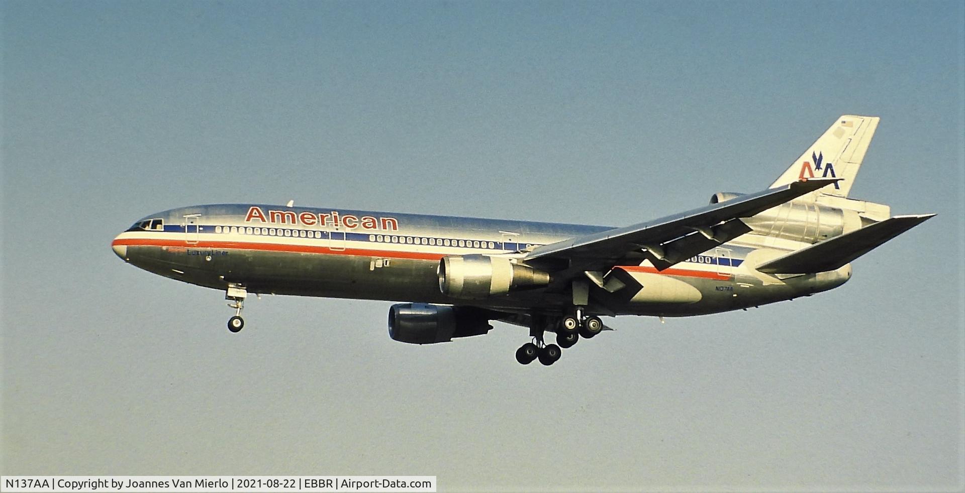 N137AA, 1973 Douglas DC-10-30 C/N 47847, Scan from slide '90s